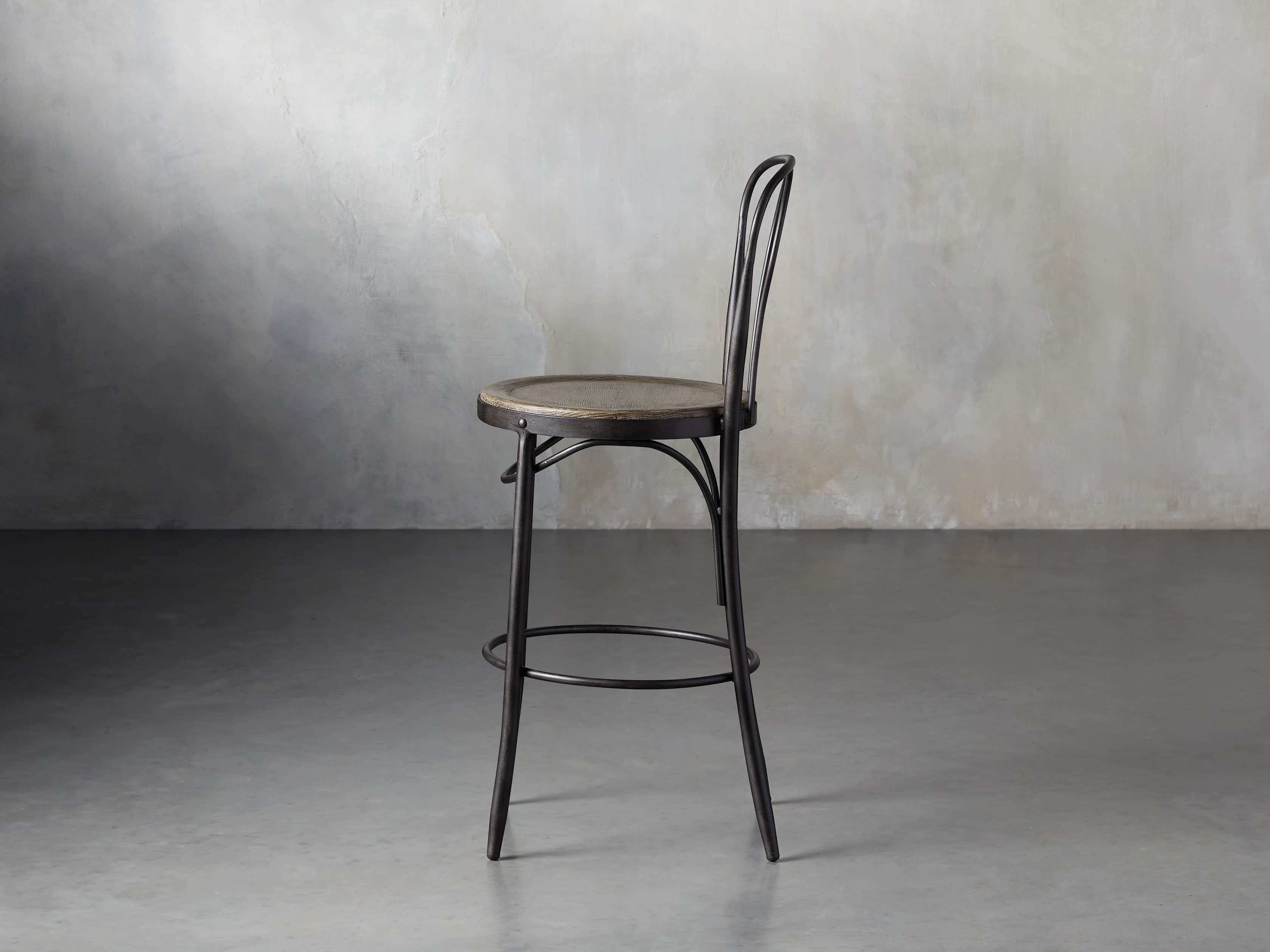Bistro Counter Stool in Grey