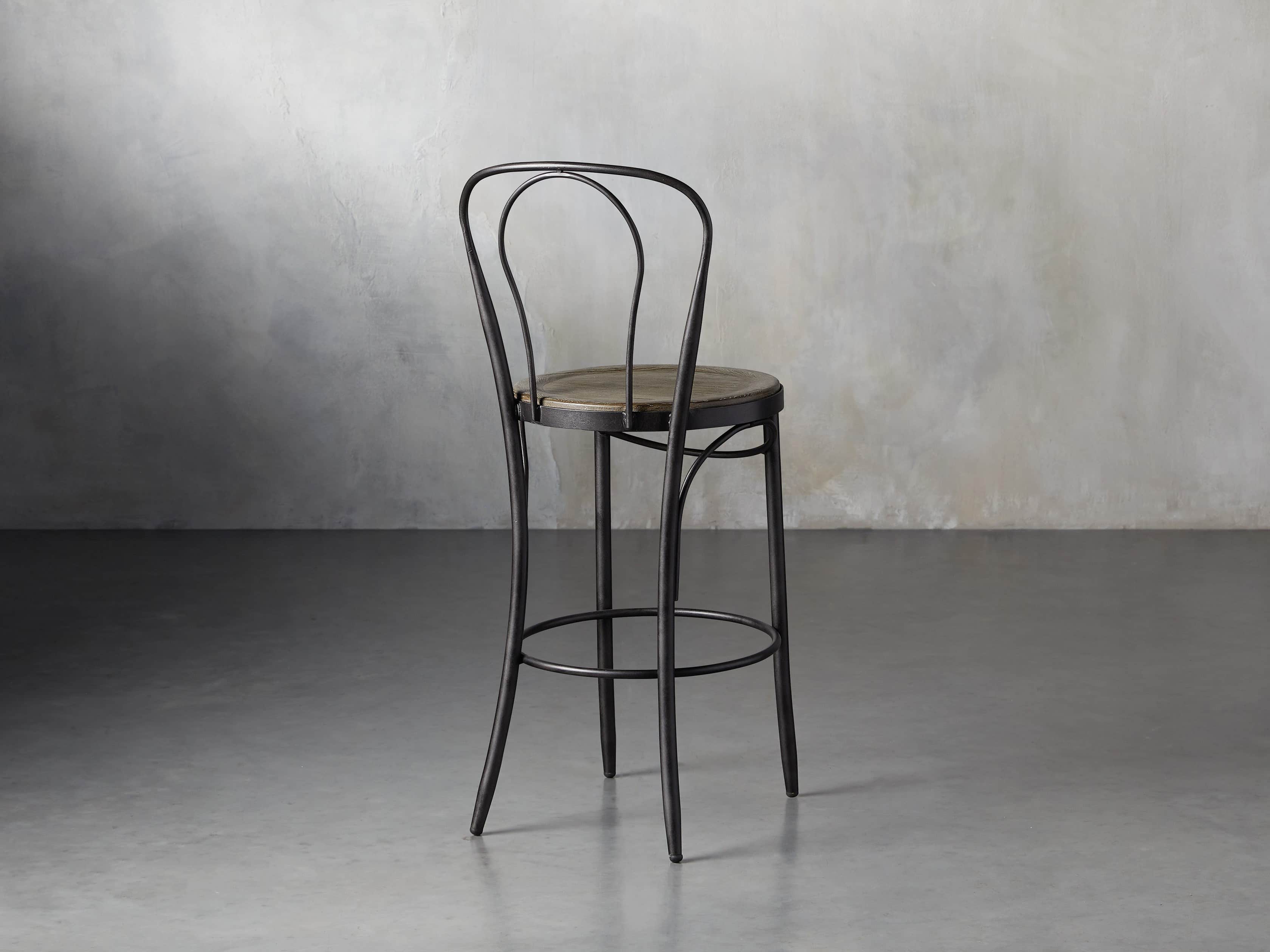 Bistro Counter Stool in Grey