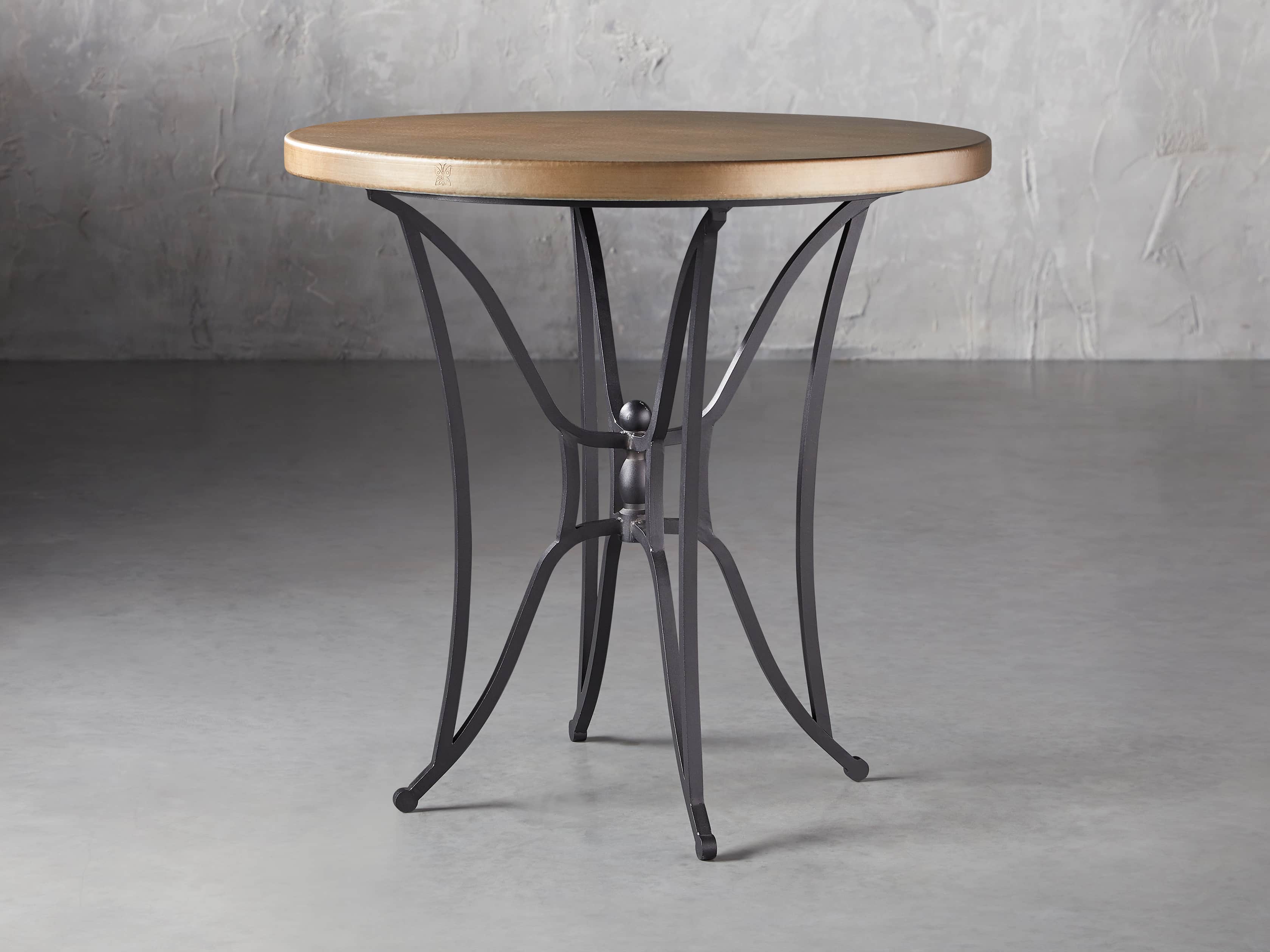 Recycled Metal Counter Table With Kenya Base Arhaus - Coffee Table With Stools Kenya Recycled Metal Counter Table With Kenya Base Arhaus - Coffee Table With Stools Kenya