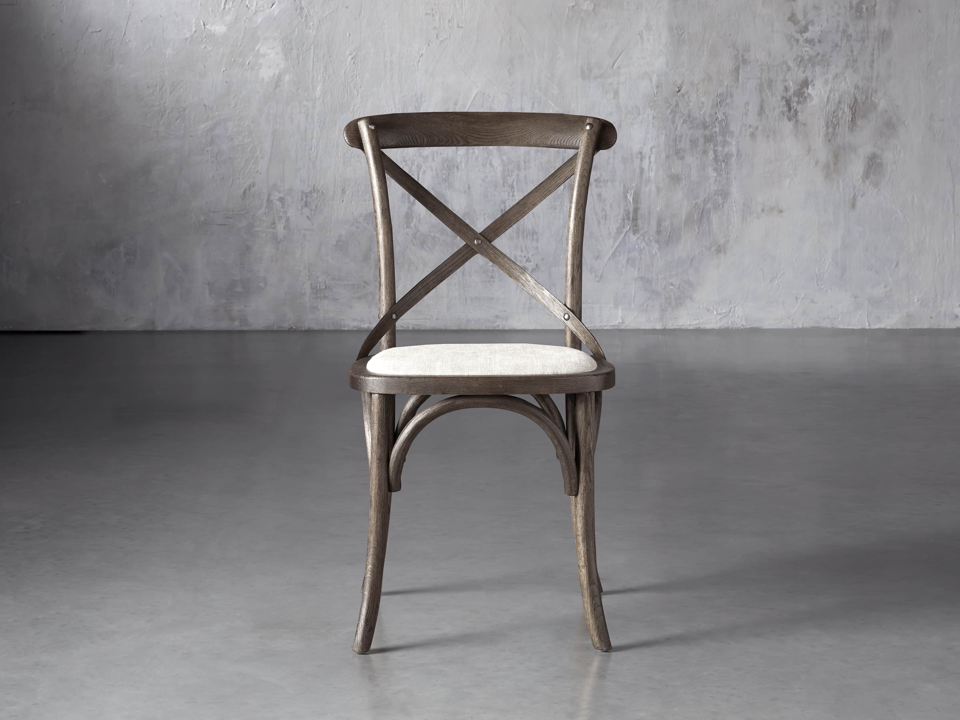 Arhaus cane deals back chair