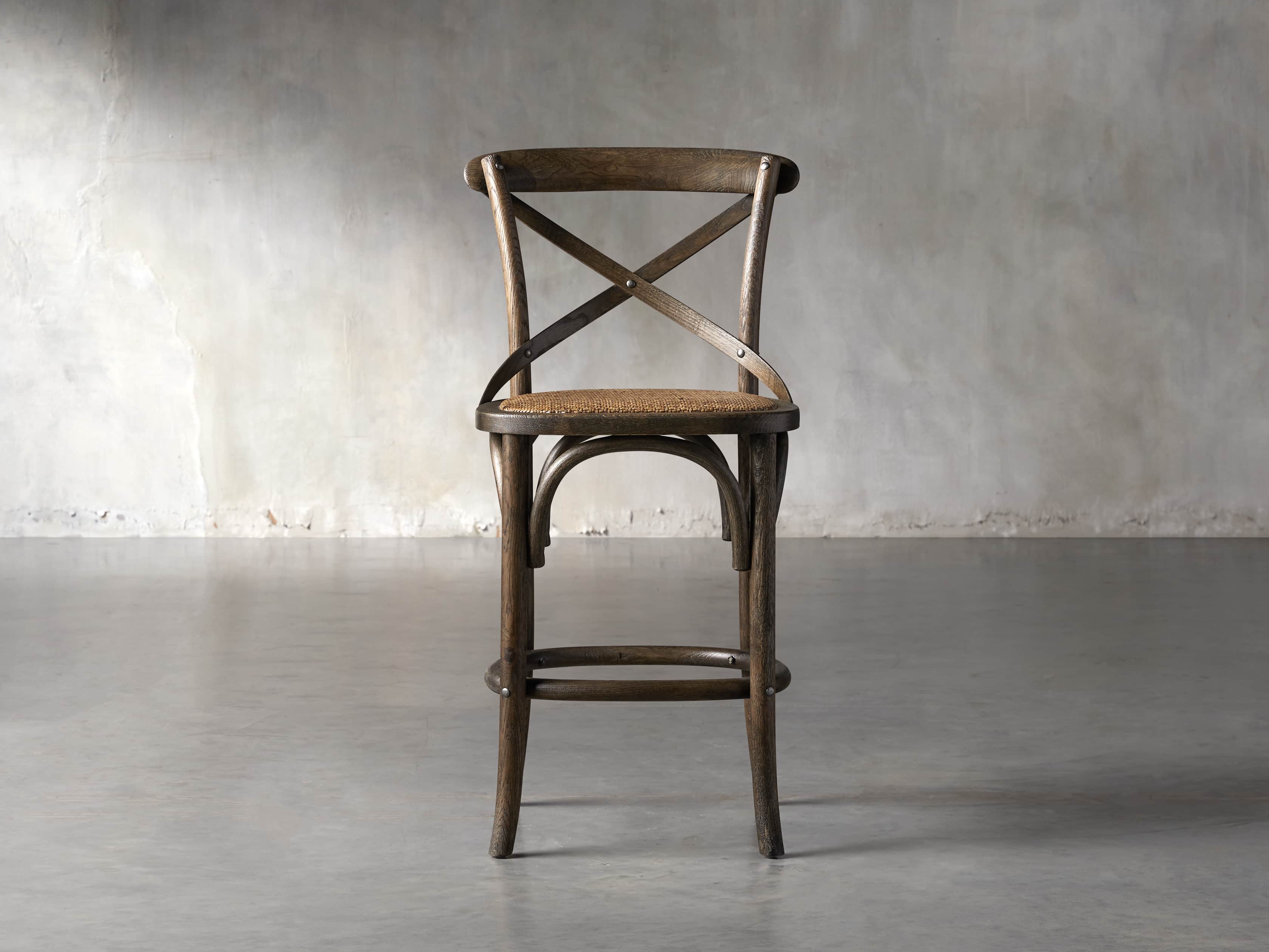 Cadence 21" Counter Stool in Dark Brown