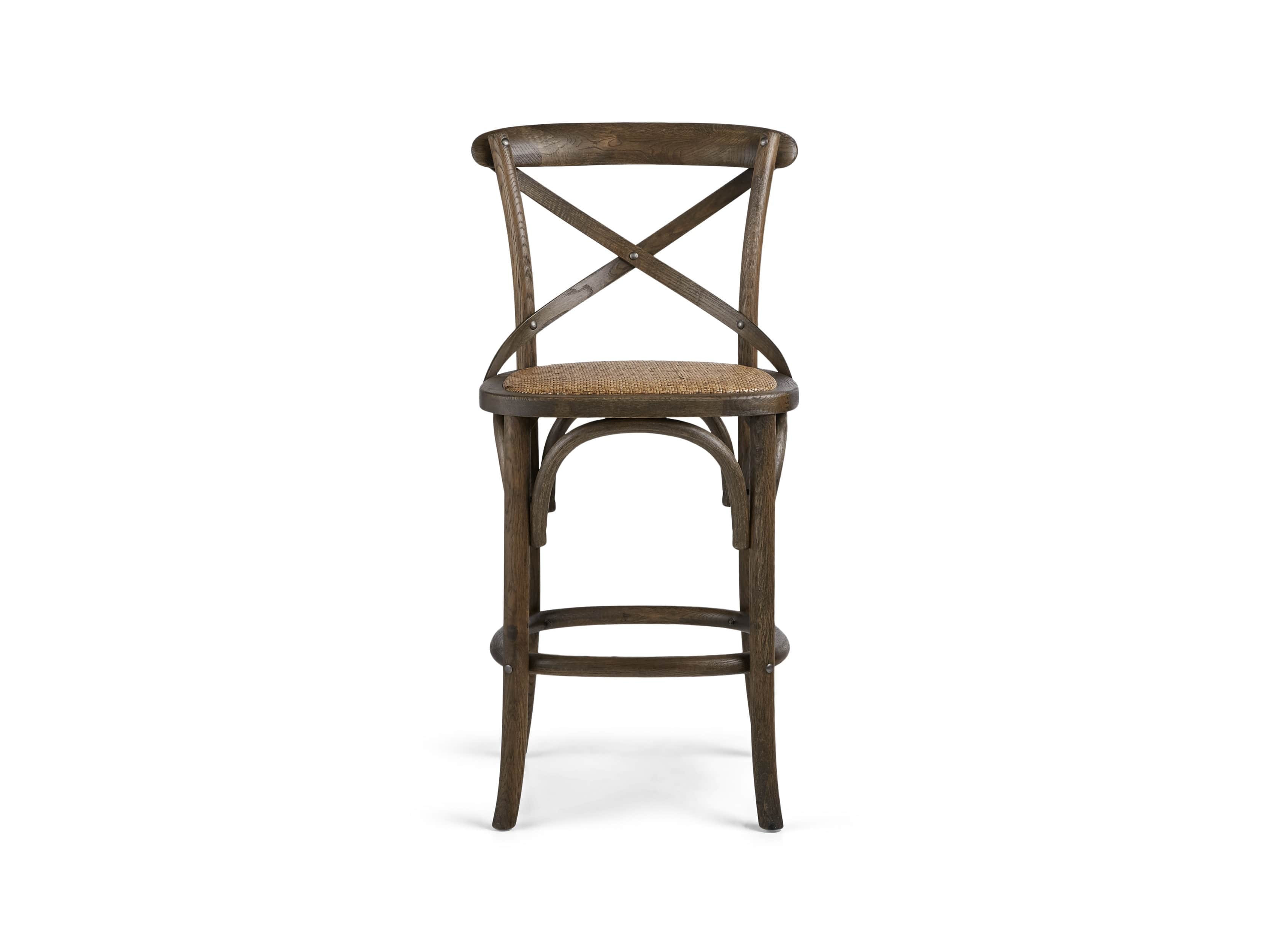 Cadence 21" Counter Stool in Dark Brown