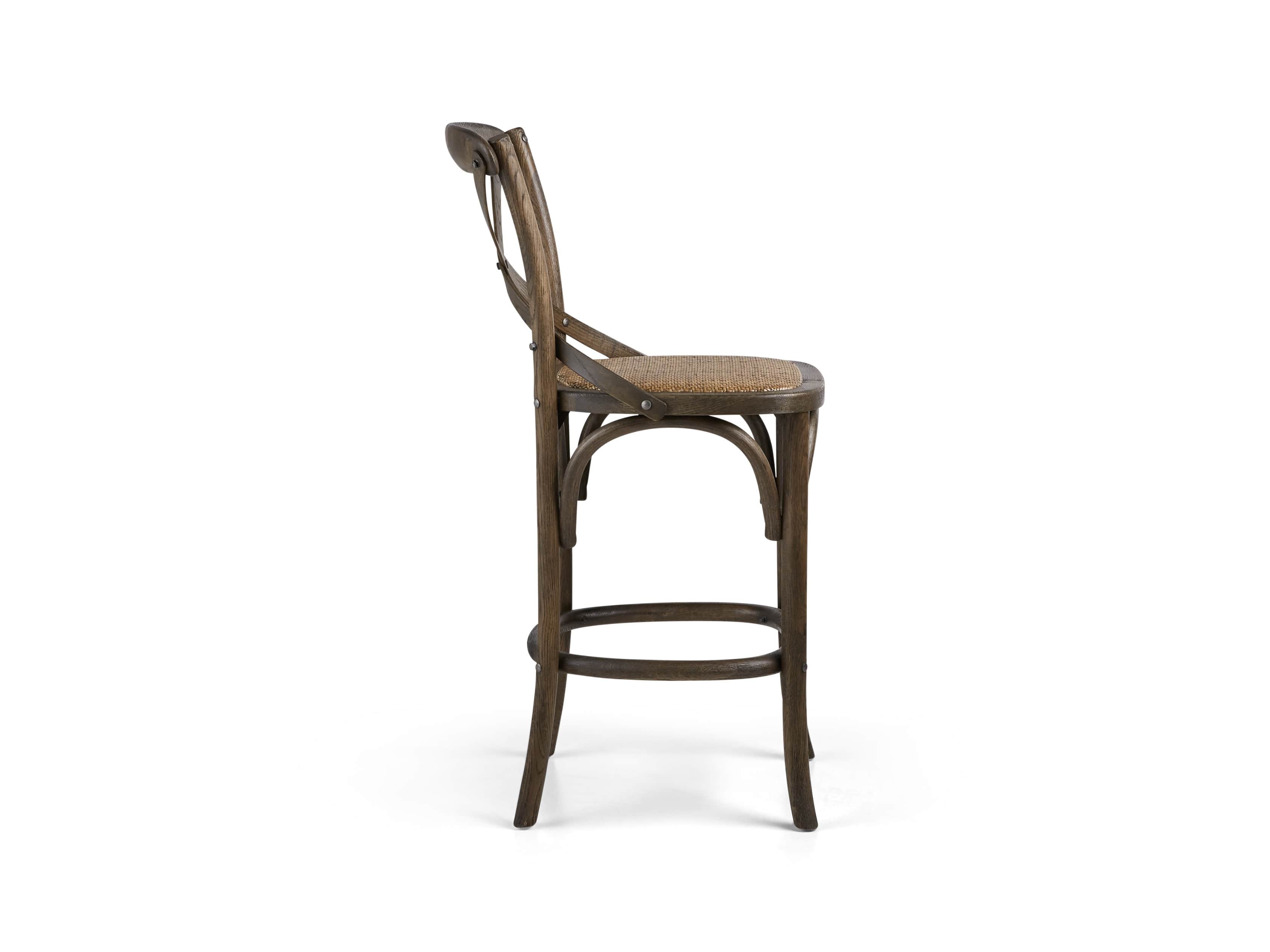 Cadence 21" Counter Stool in Dark Brown