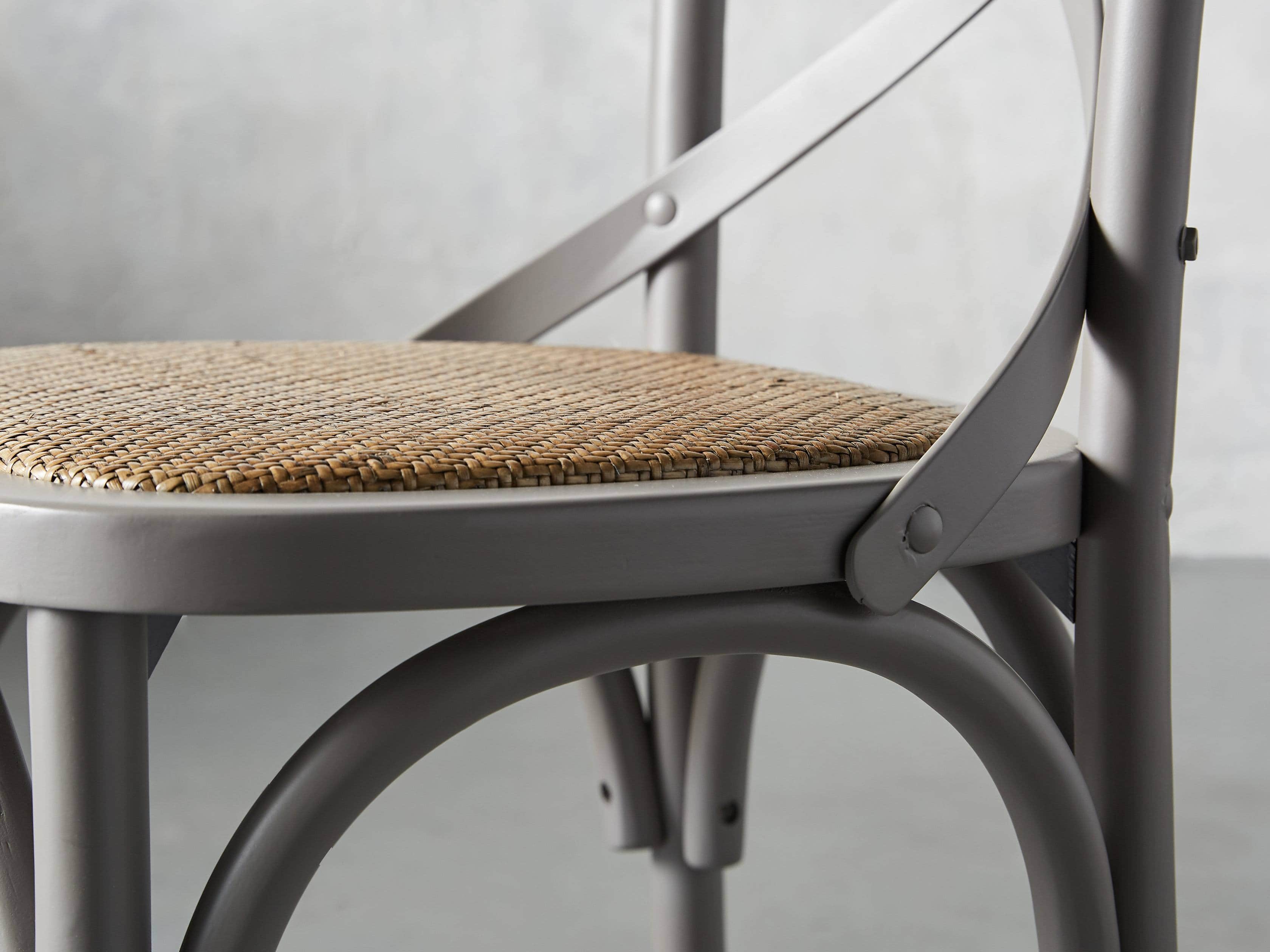 Cadence 20" Dining Side Chair in Steel Grey