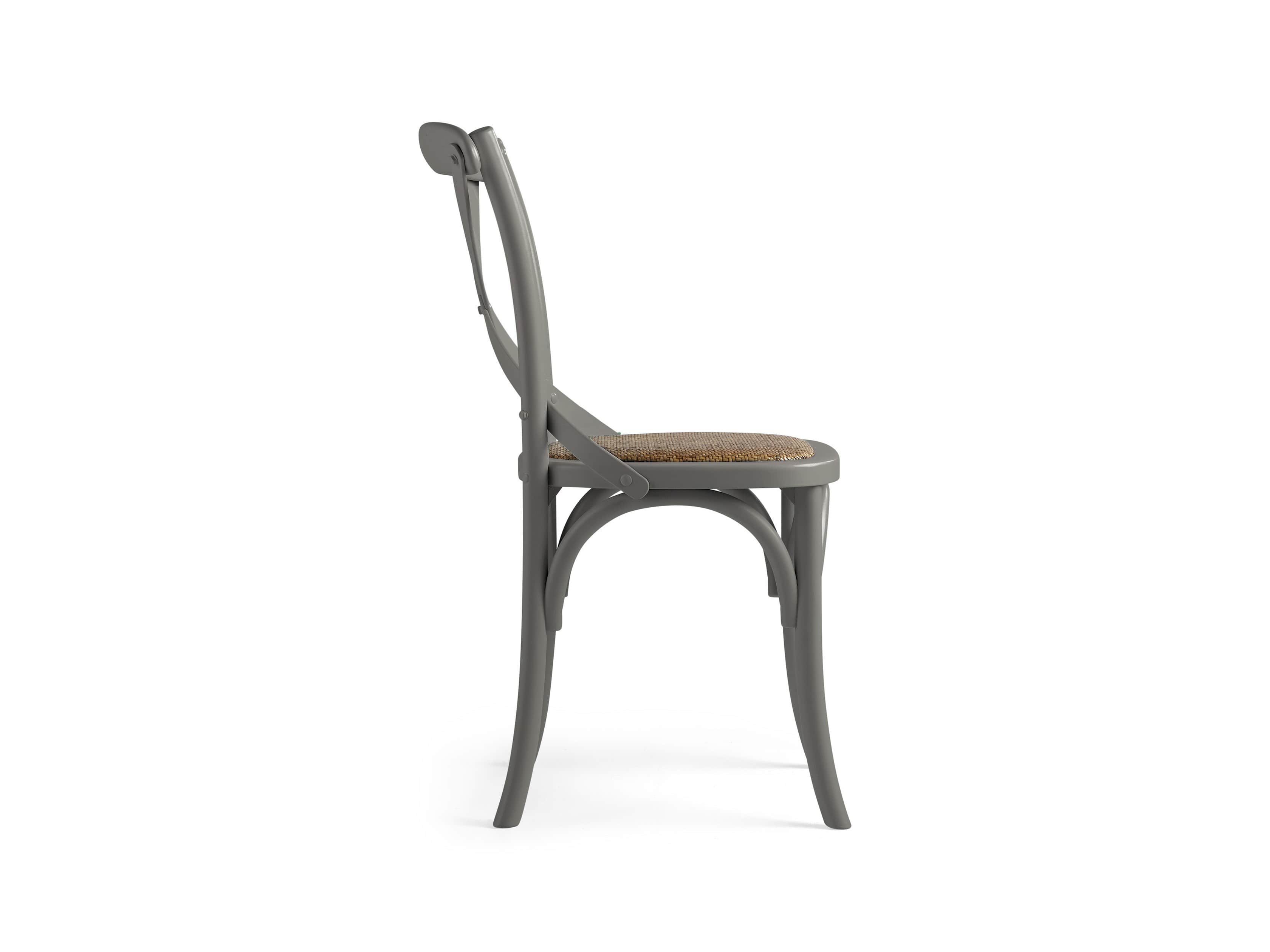 Cadence 20" Dining Side Chair in Steel Grey