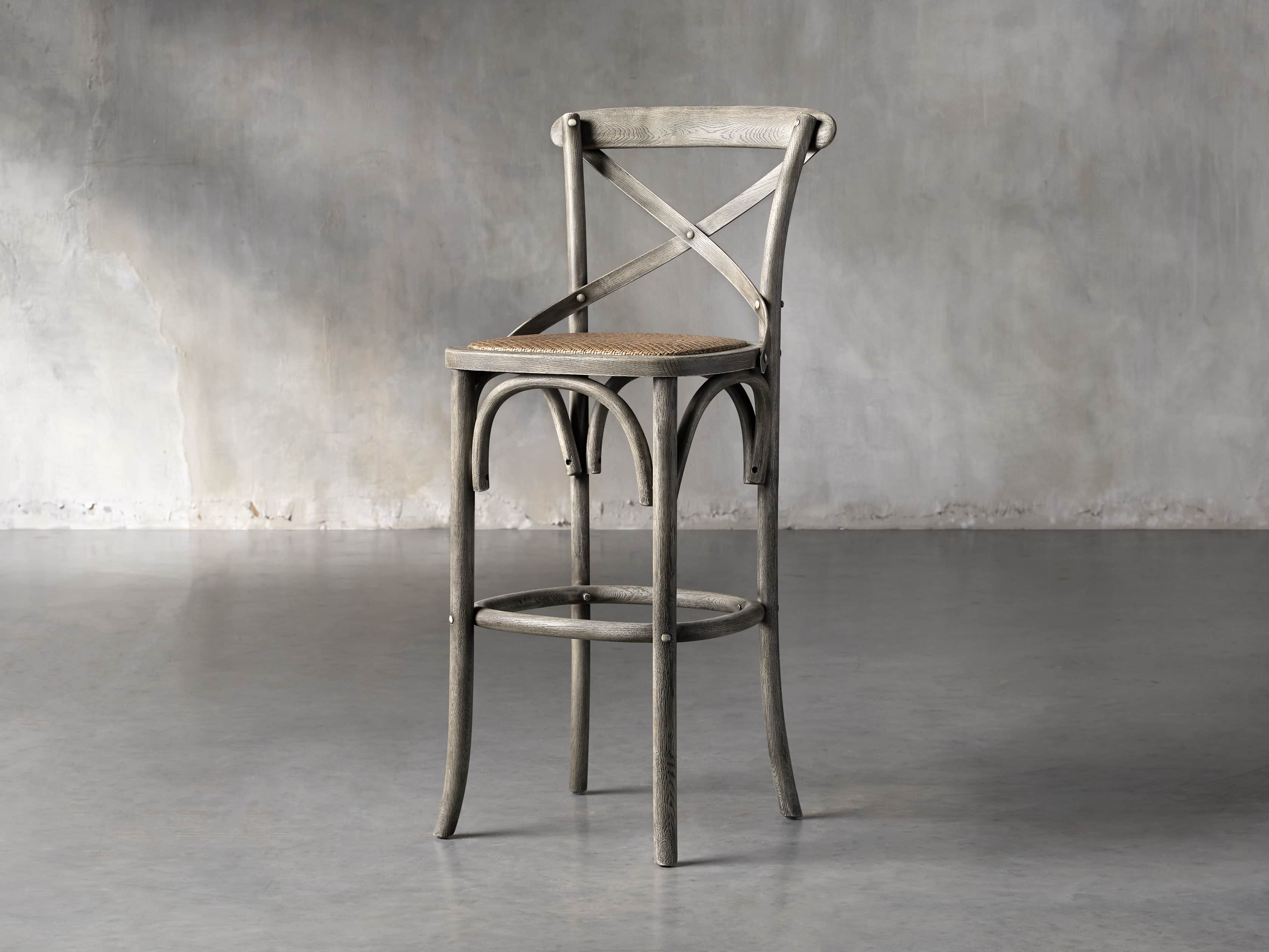 Cadence Bar Stool in Stone VIntage, slide 2 of 8