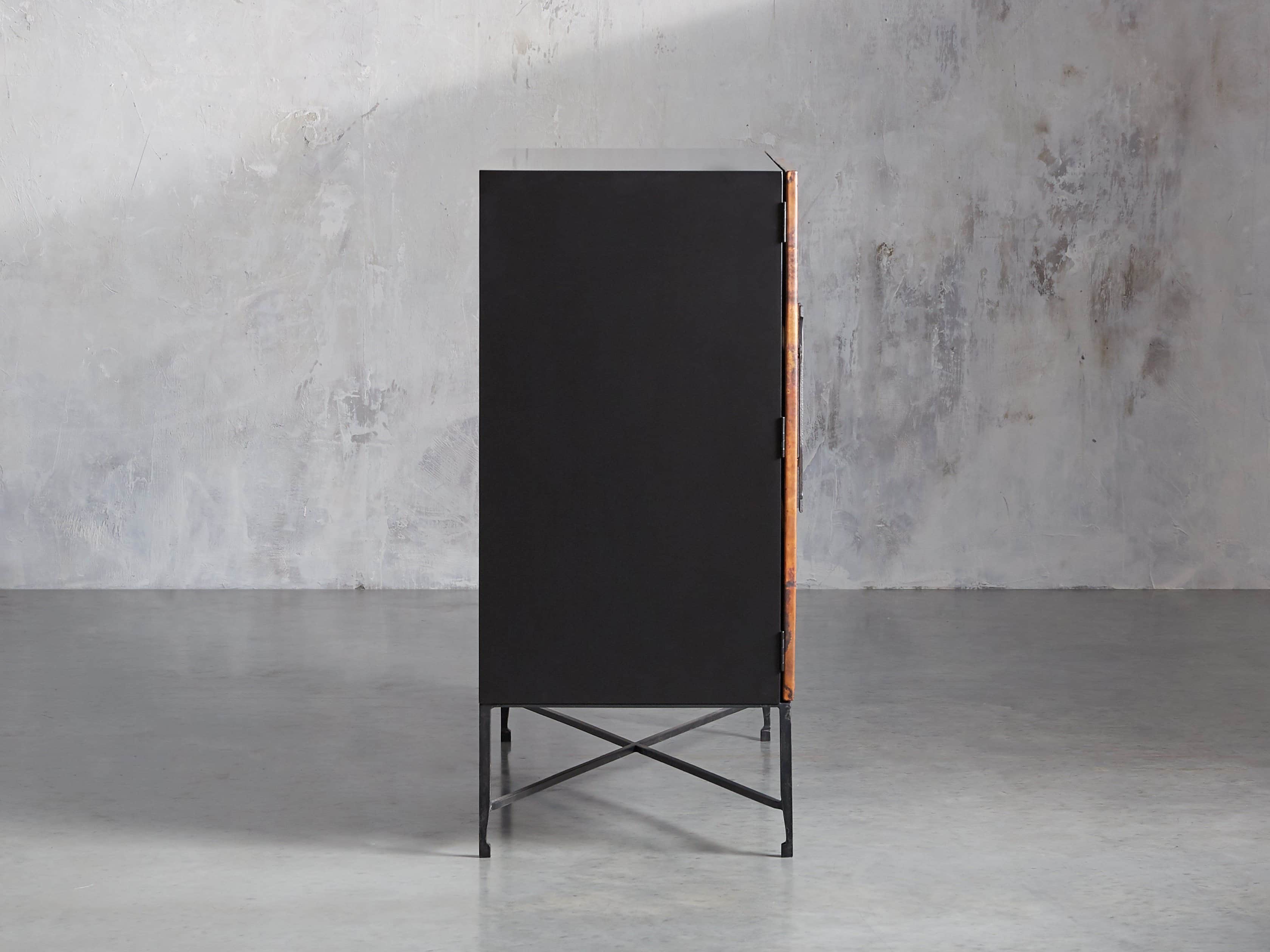 Cahlo 50" Bar Cabinet in Copper