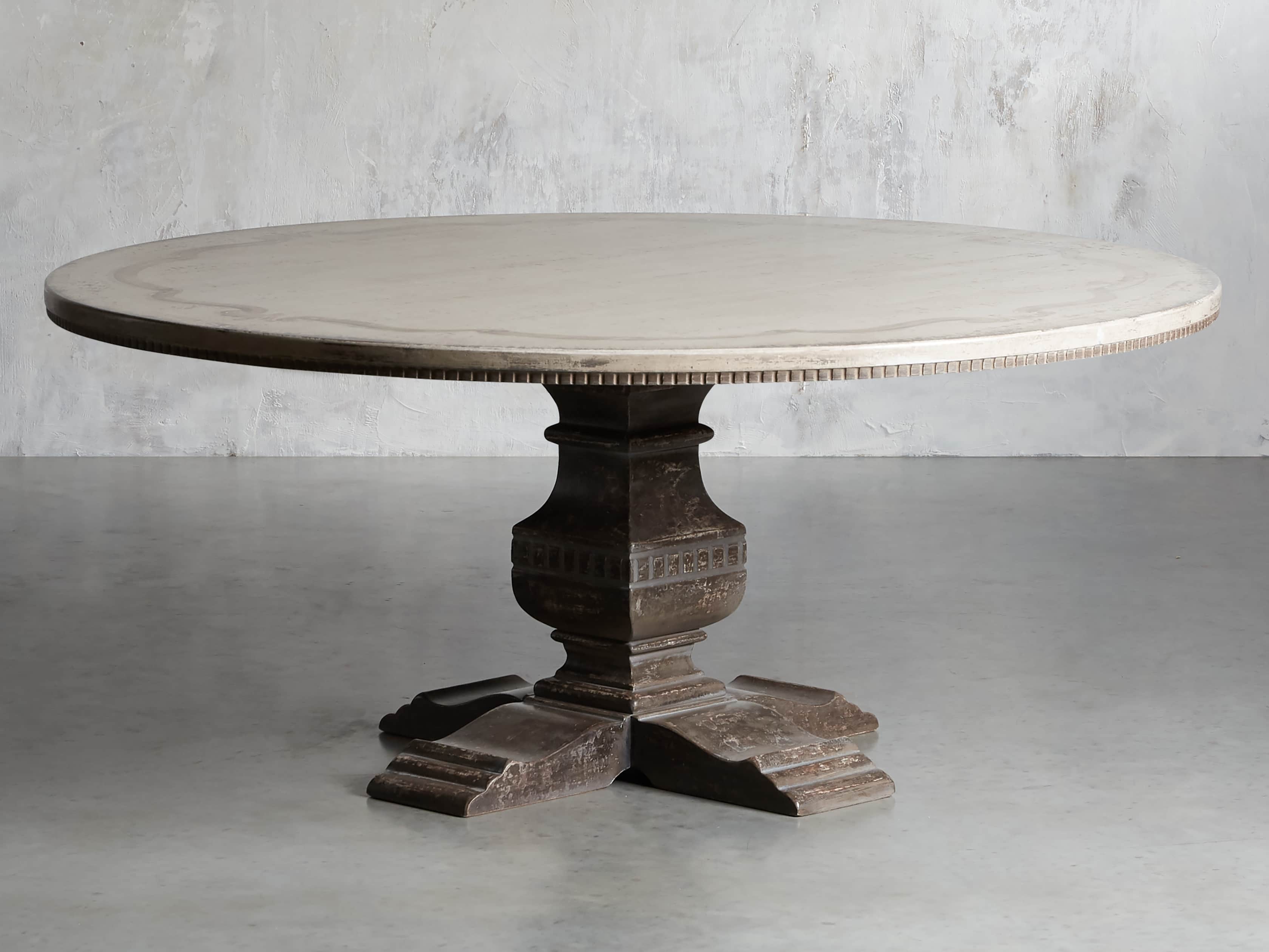 Cerea Bell Arte Round Dining Table Arhaus Cerea Bell Arte Round Dining Table Arhaus, 48 Round Dining Table