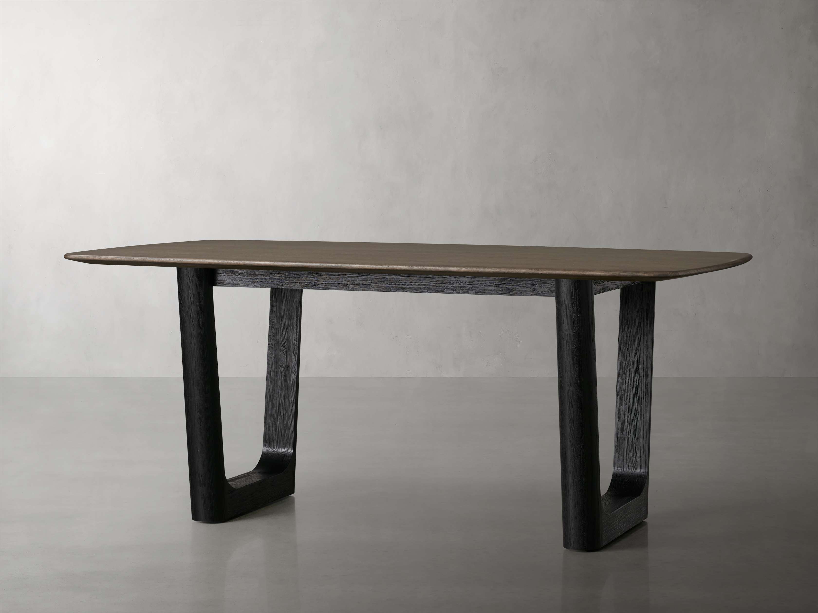 Saint Germain Wood Dining Table with Rennes Base