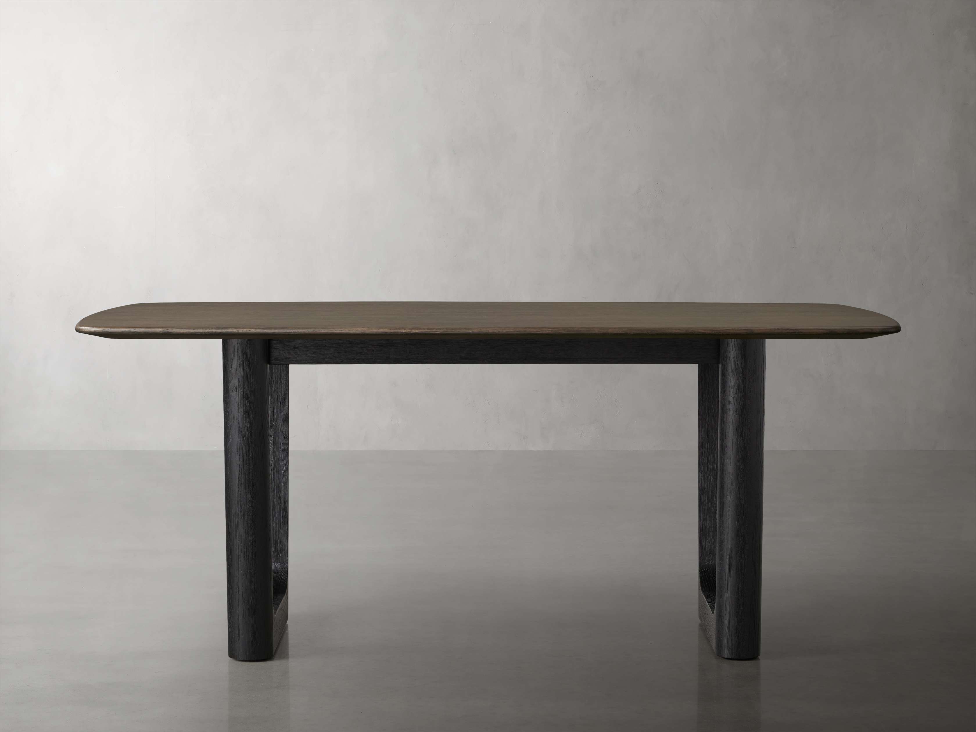 Saint Germain Wood Dining Table with Rennes Base