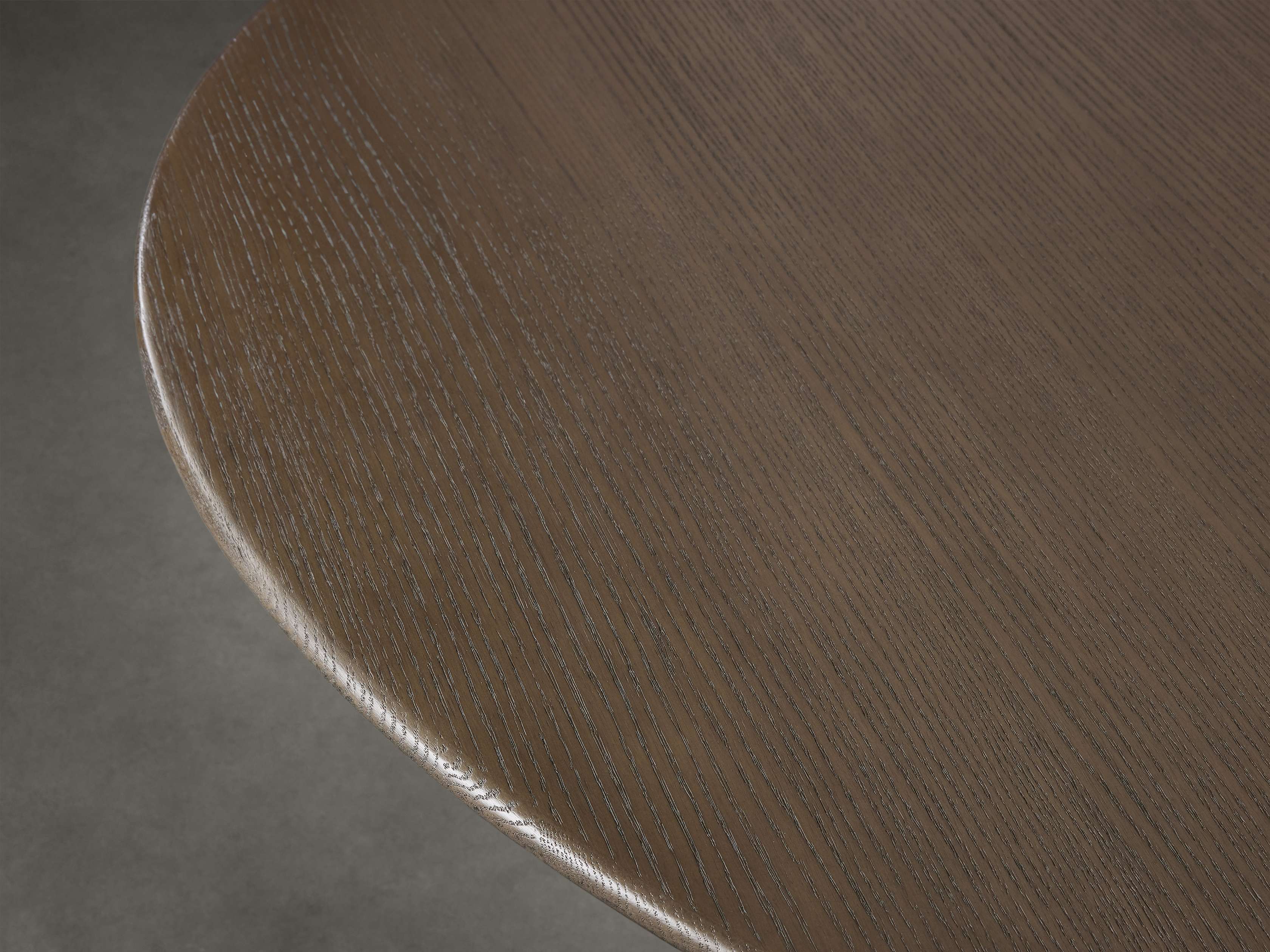 Saint Germain Round Wood Dining Table with Rennes Base