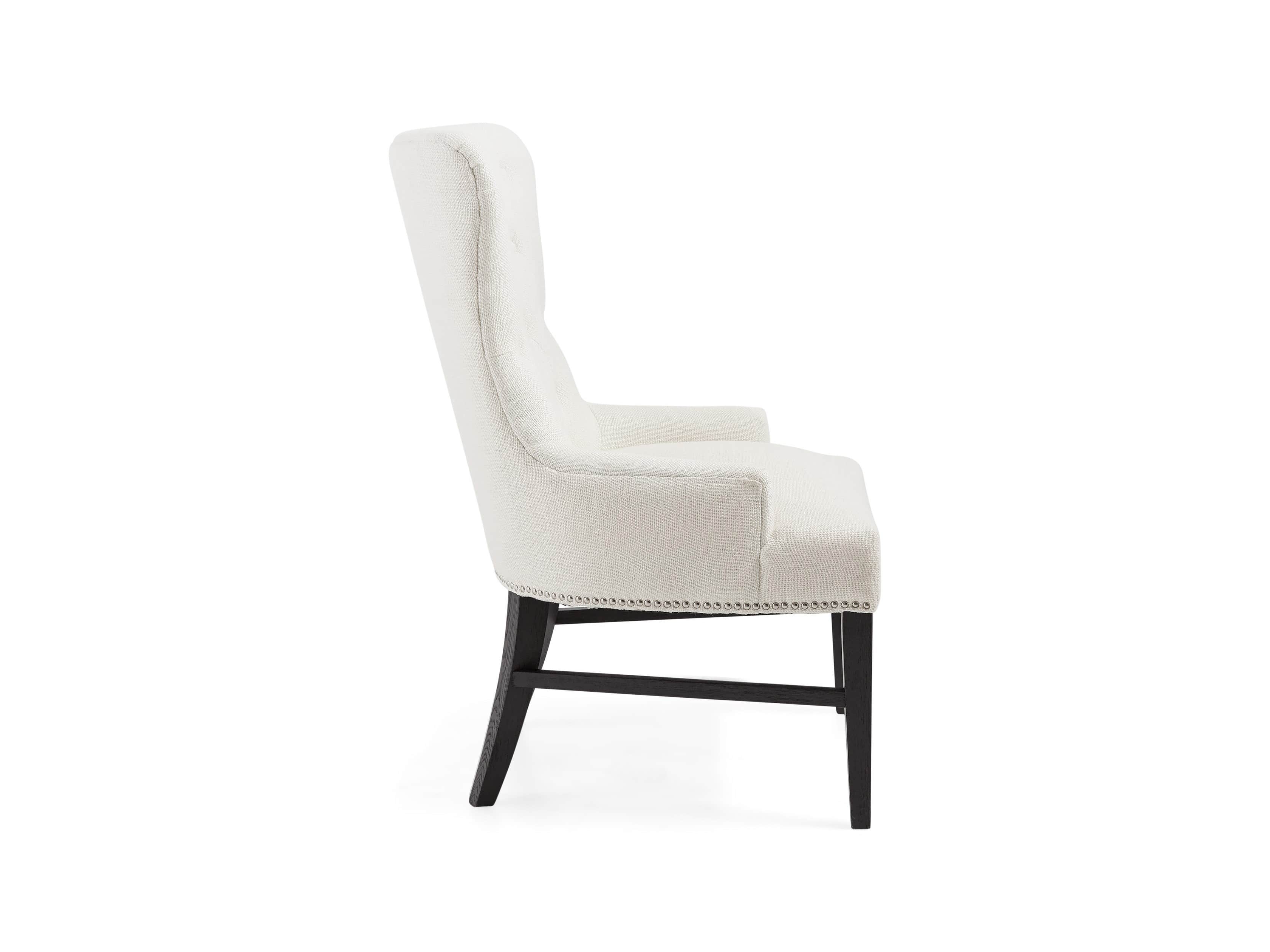 Claybourne Upholstered 28" Dining Arm Chair, slide 4 of 9