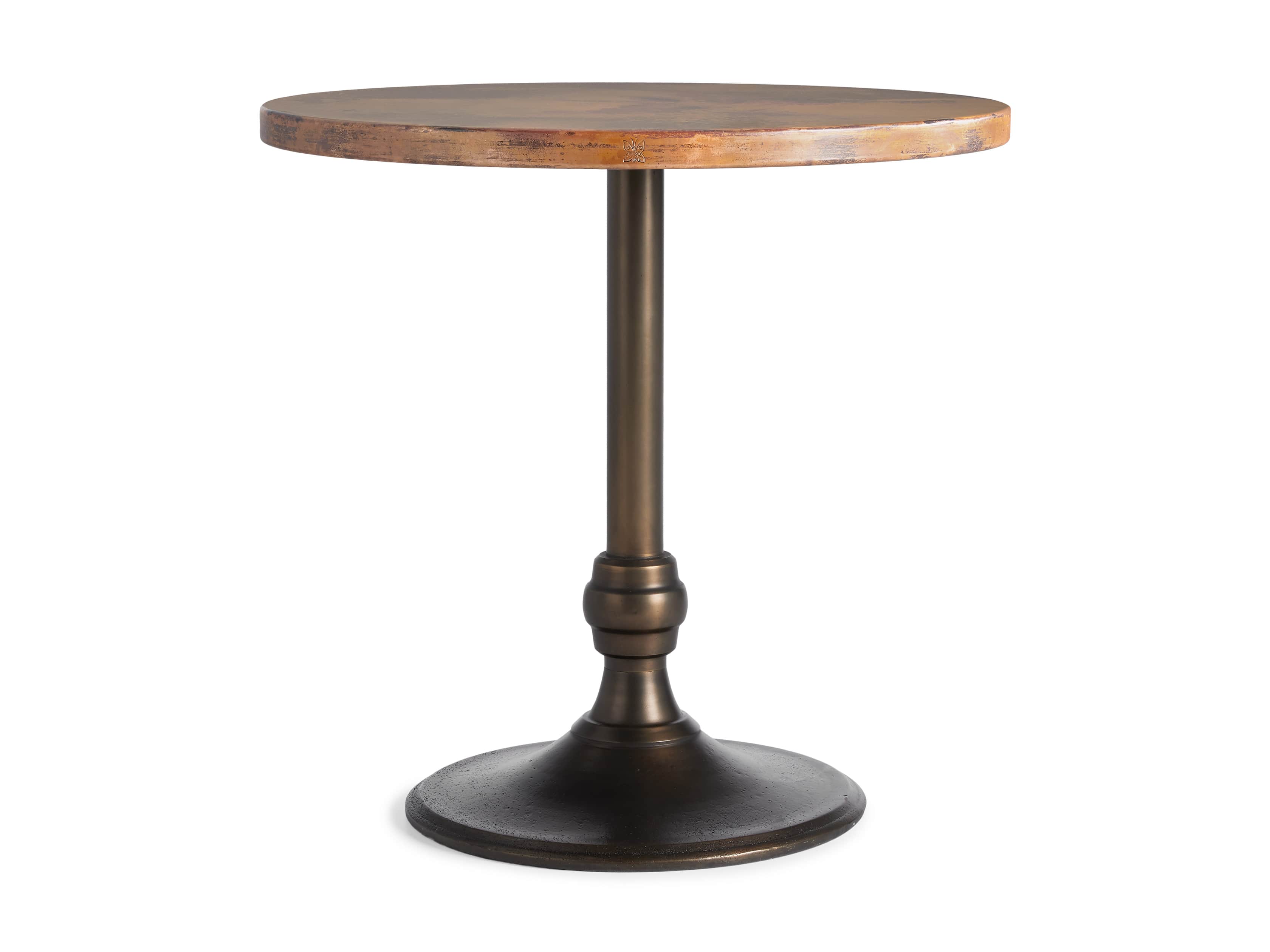 Copper 38" Counter Table with Wade Base, slide 3 of 3