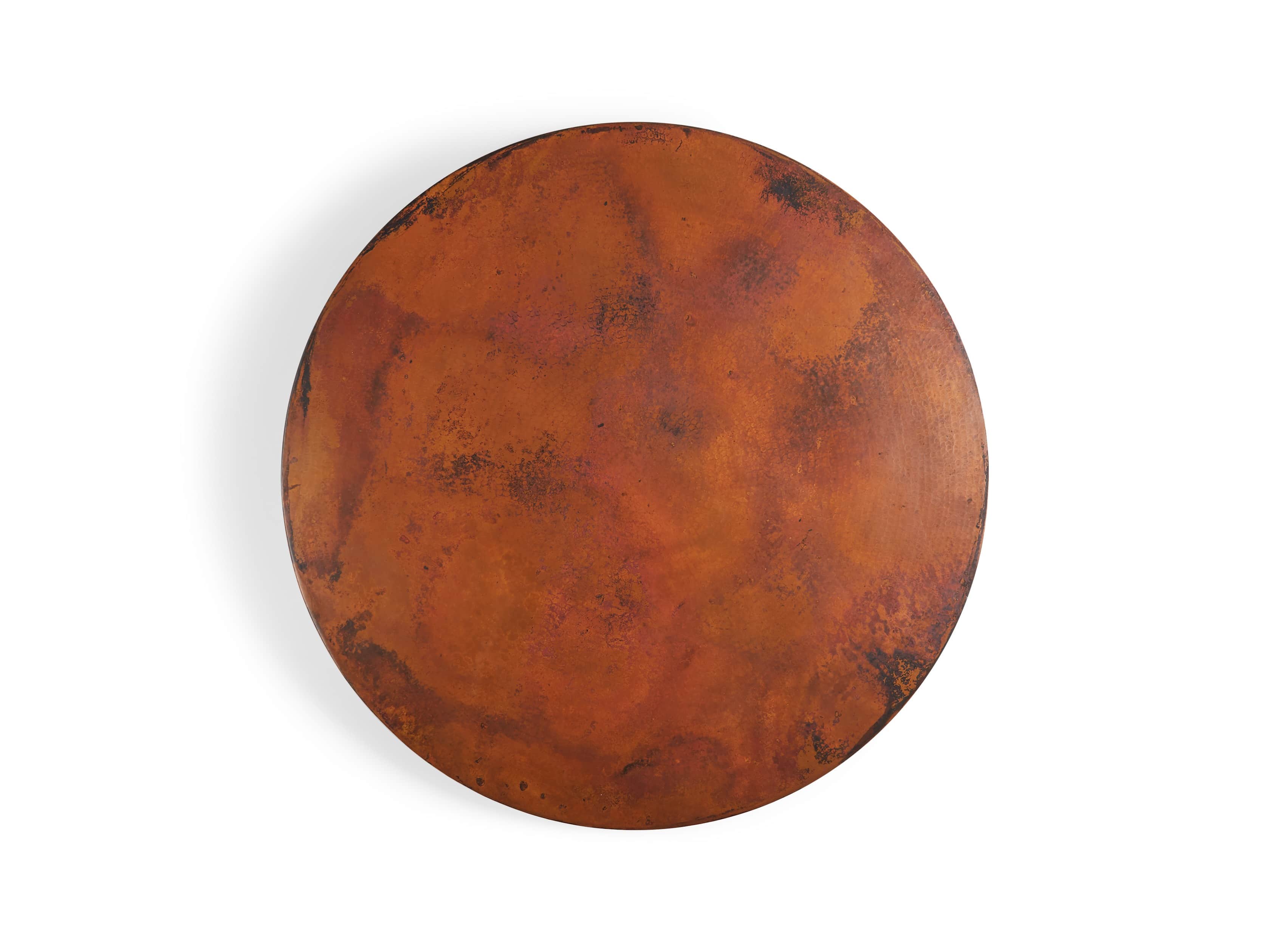 Wade 48" Copper Round Dining Table, slide 6 of 7