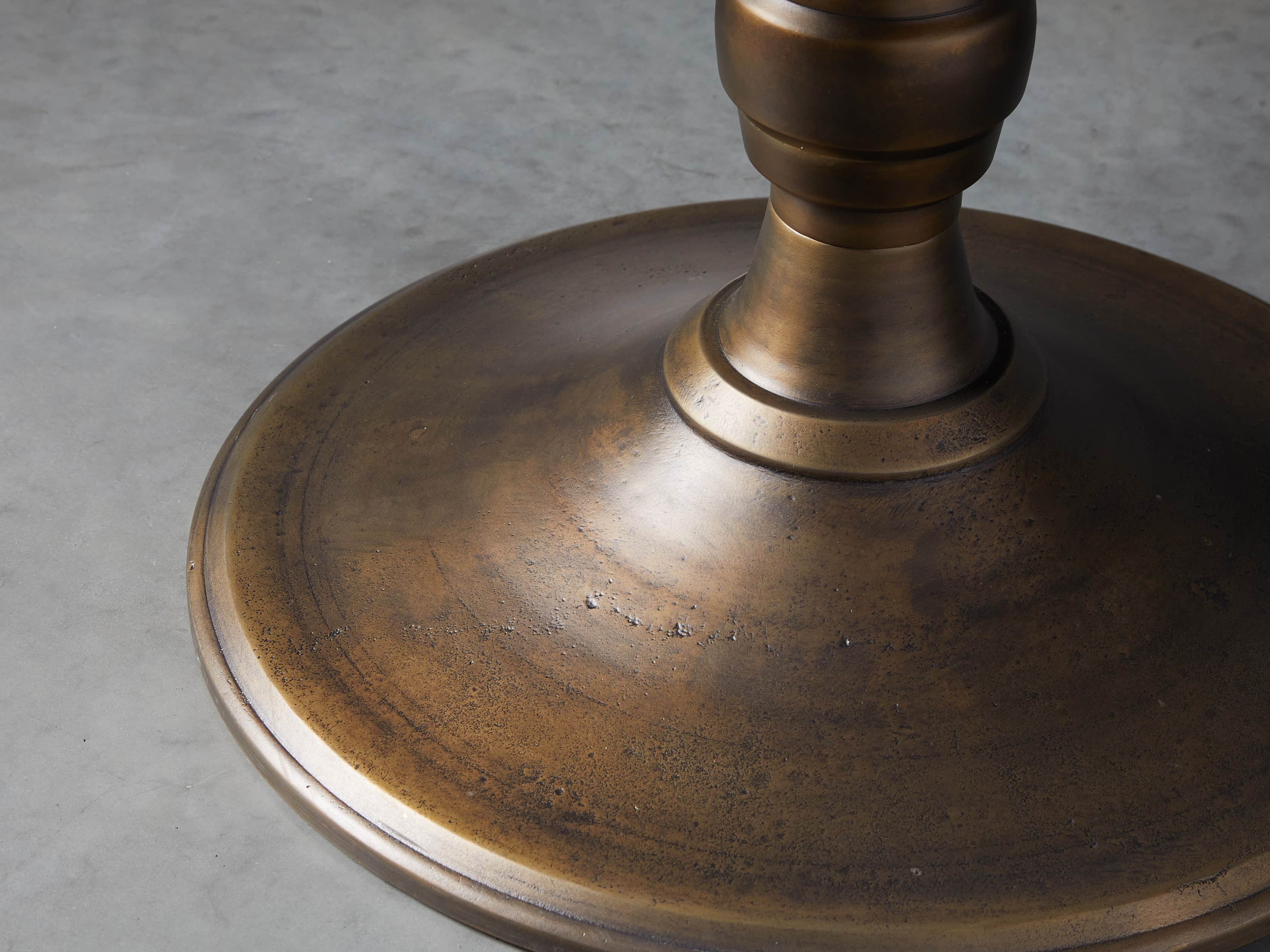 Wade 54" Copper Round Dining Table