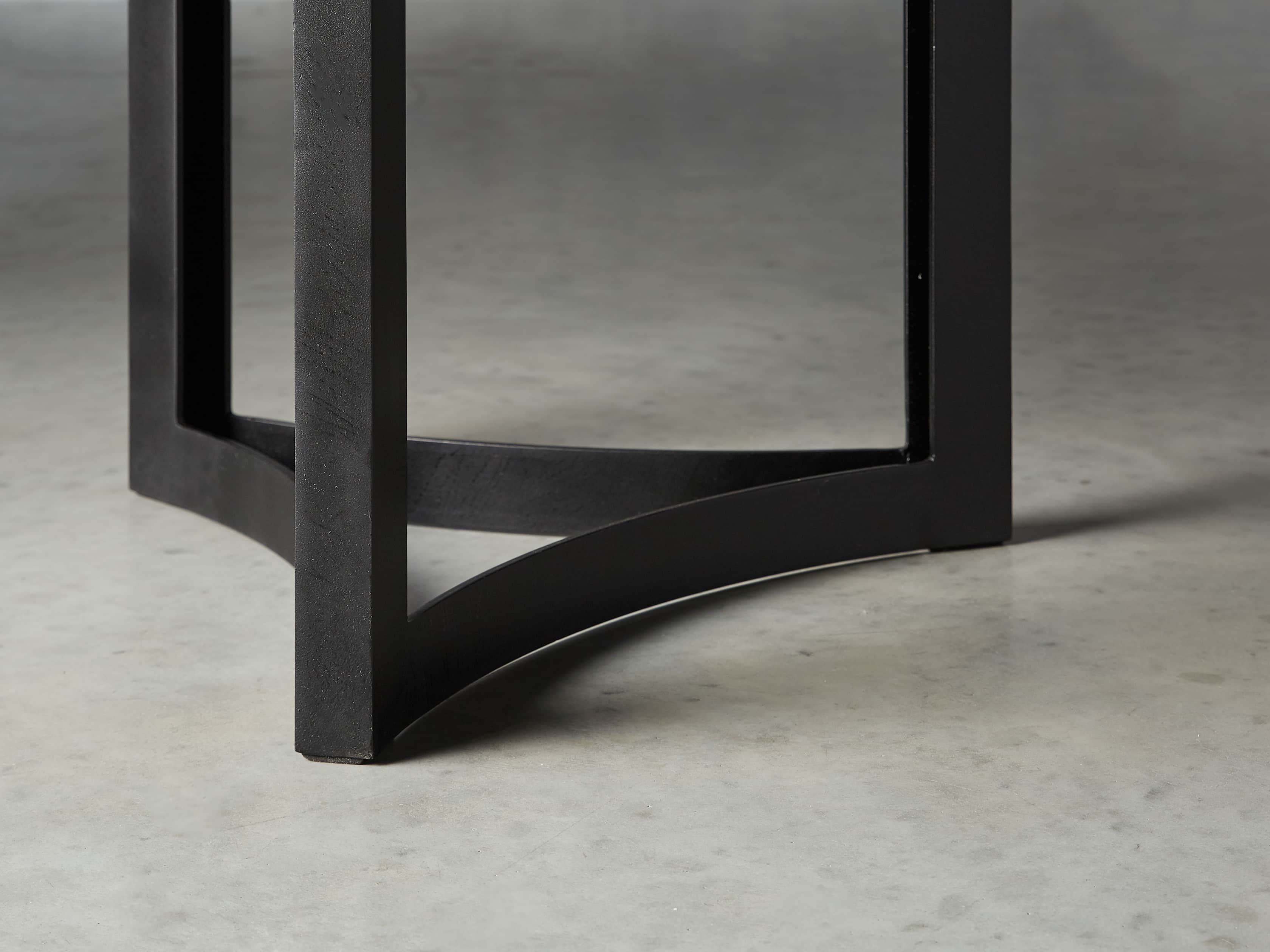 77" x 44" Copper Table with Lyon Base in Black, slide 6 of 10