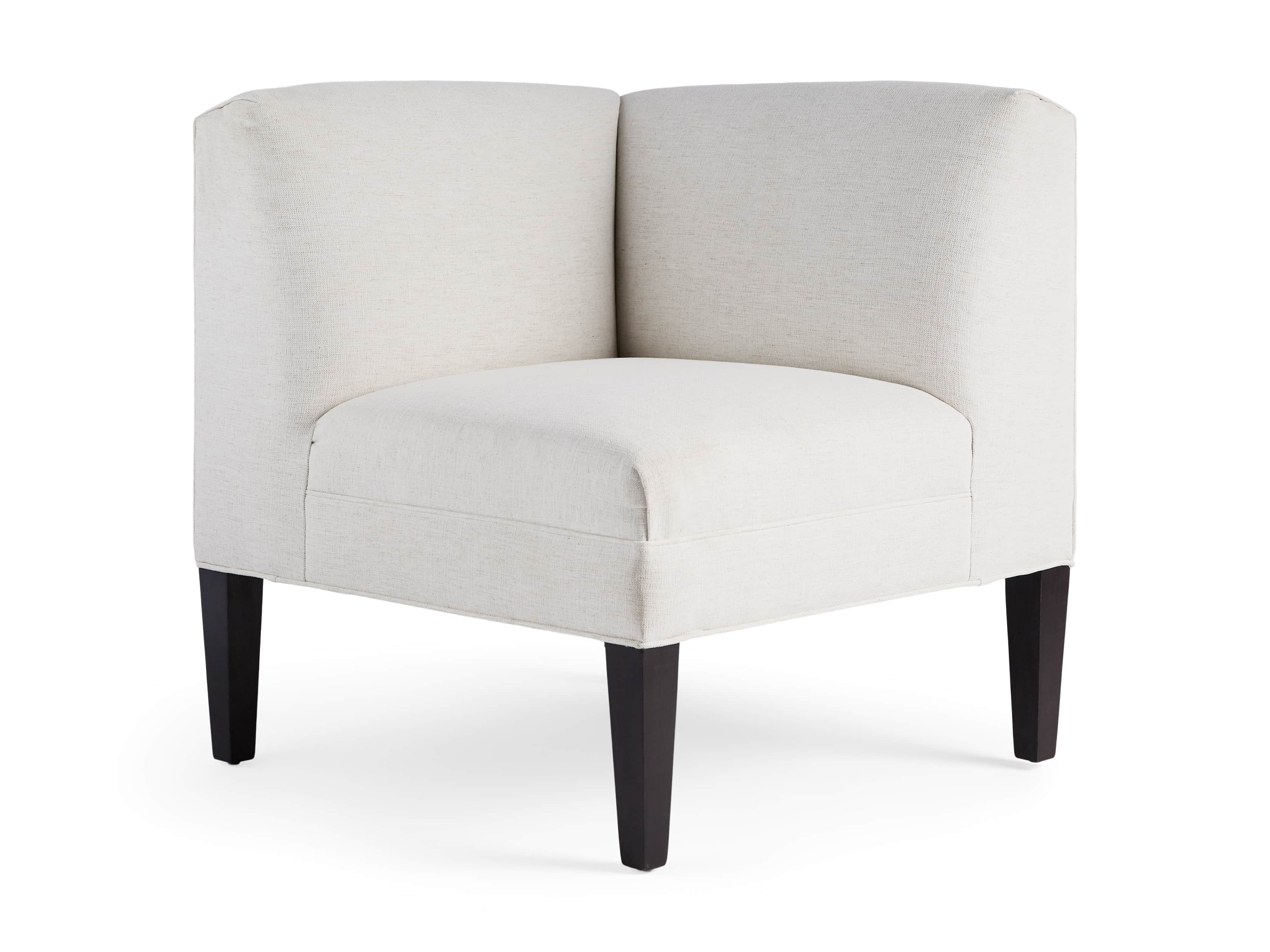 Eaton (No Toss Pillow) Upholstered Non-Tufted 32" Corner, slide 5 of 6