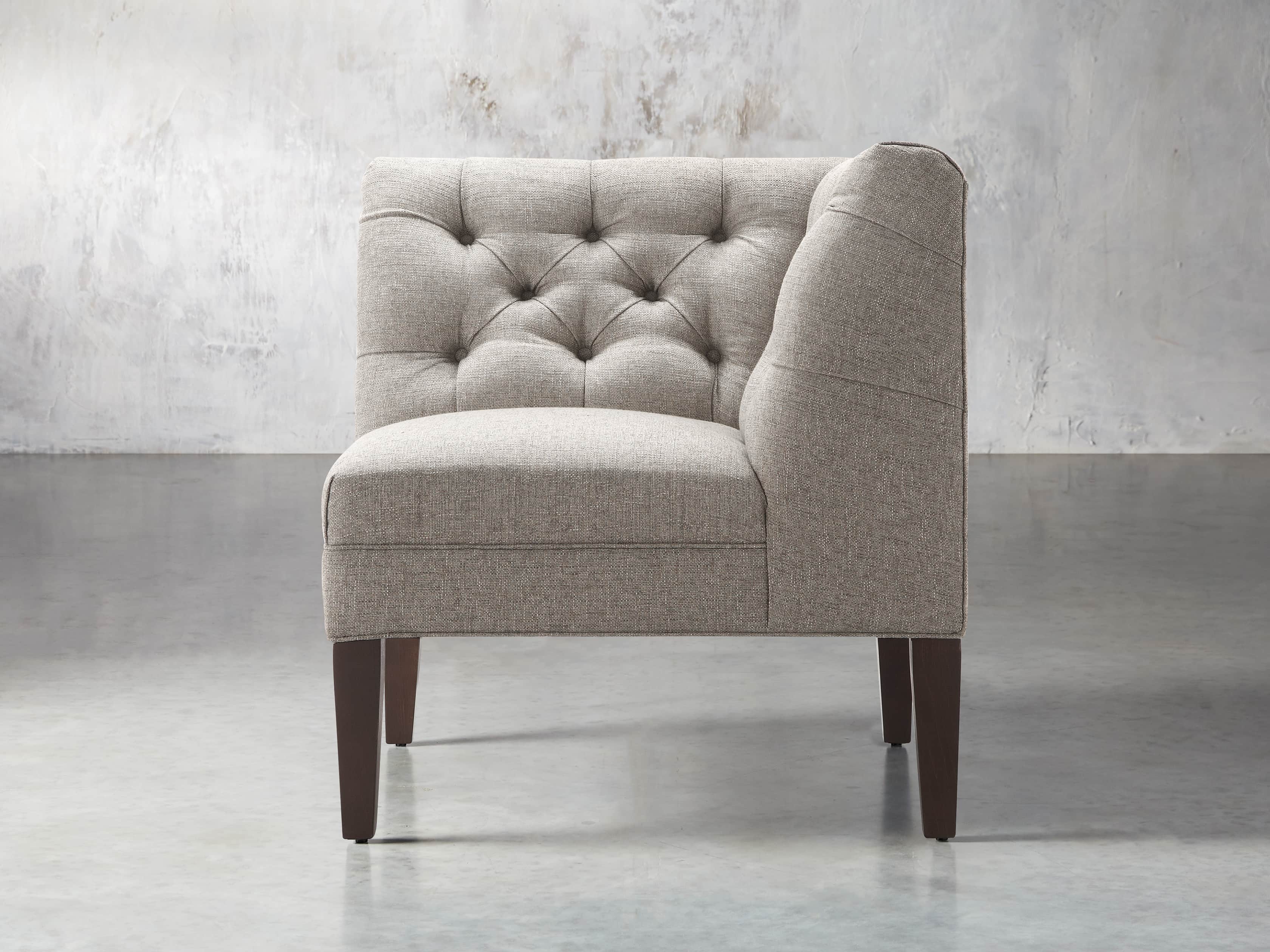 Eaton Upholstered 32" Tufted Corner, slide 3 of 5