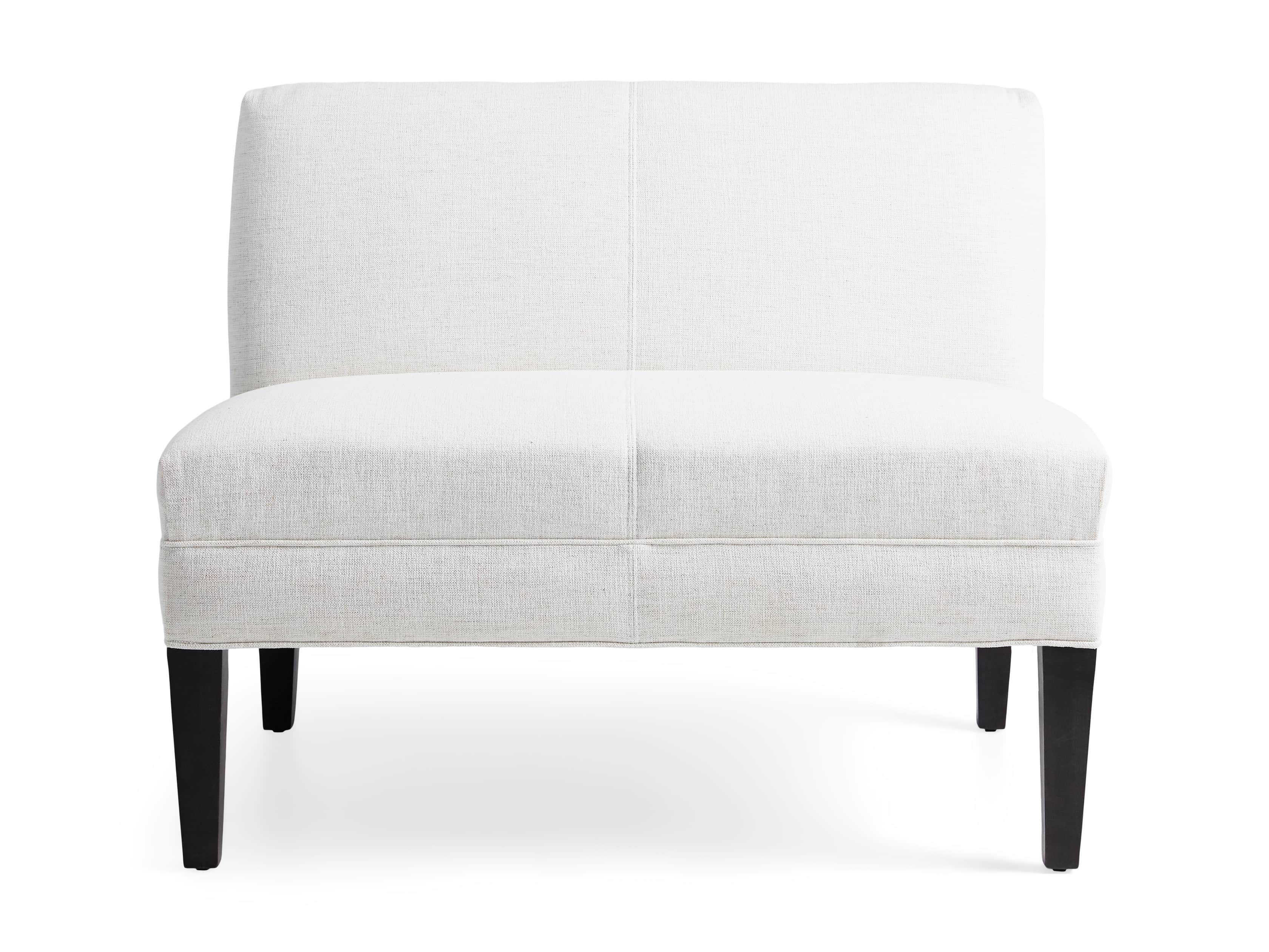 Eaton (No Toss Pillow) Upholstered Non-Tufted 42" Bench, slide 6 of 7