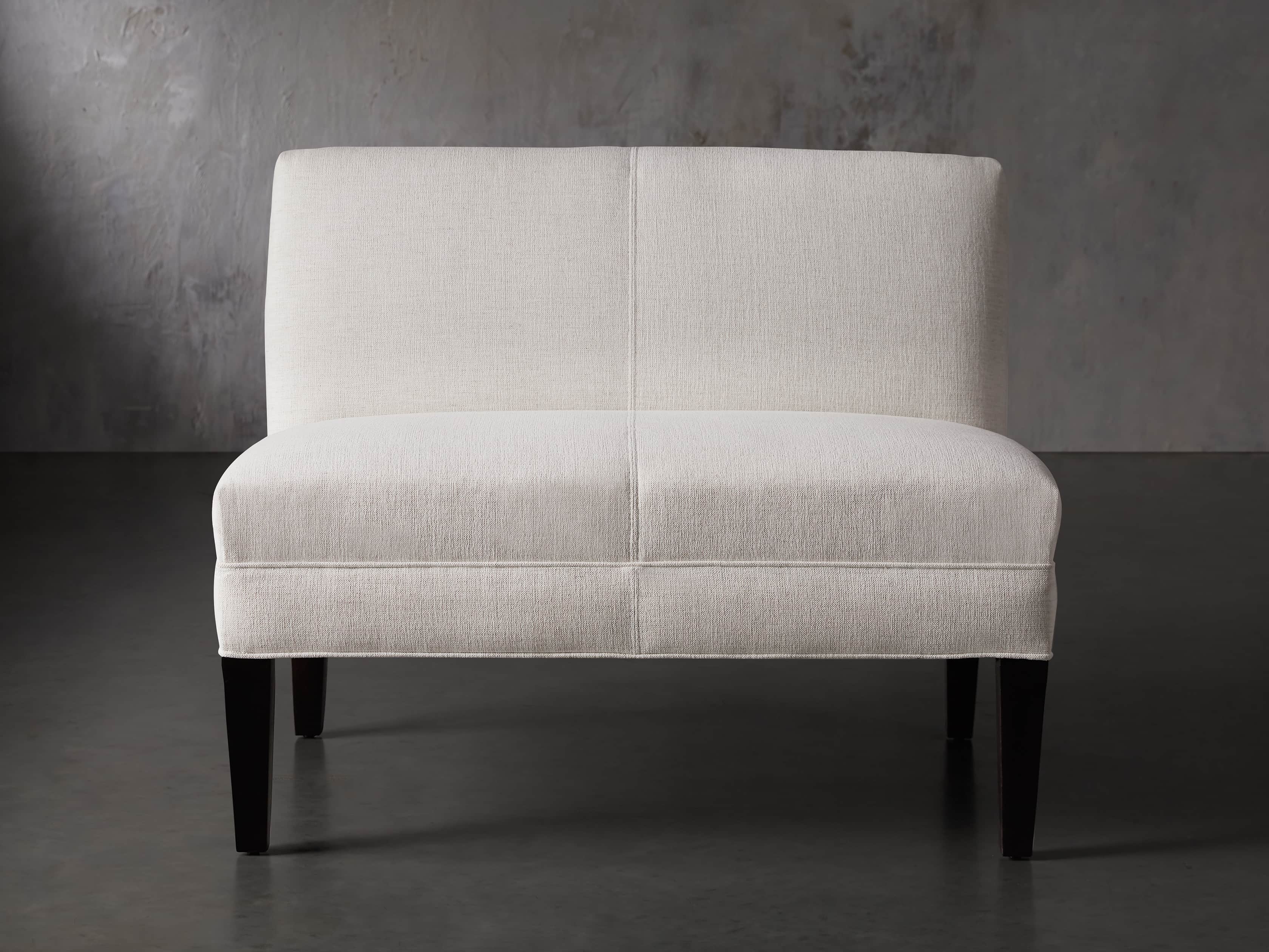 Eaton NonTufted Bench without Pillows Arhaus