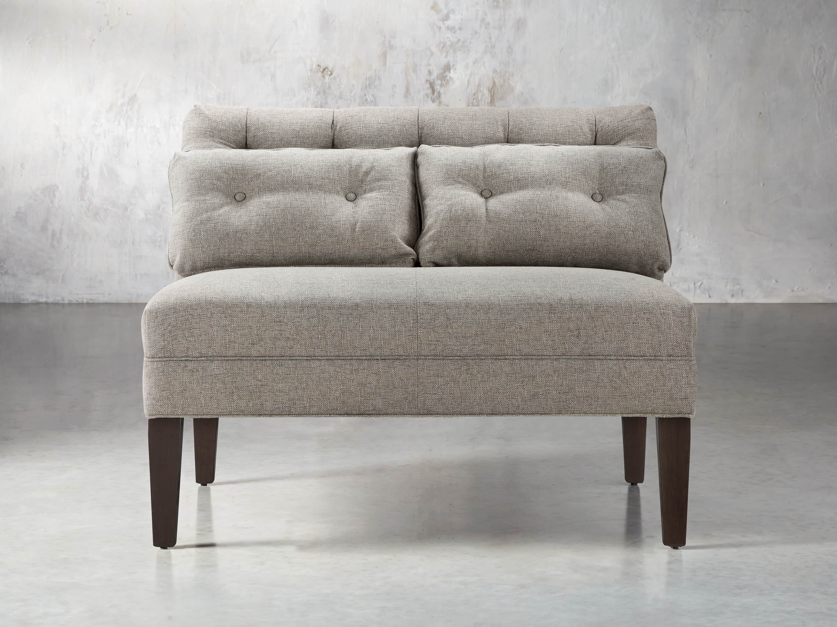 Eaton Upholstered 41" Tufted Bench, slide 1 of 7