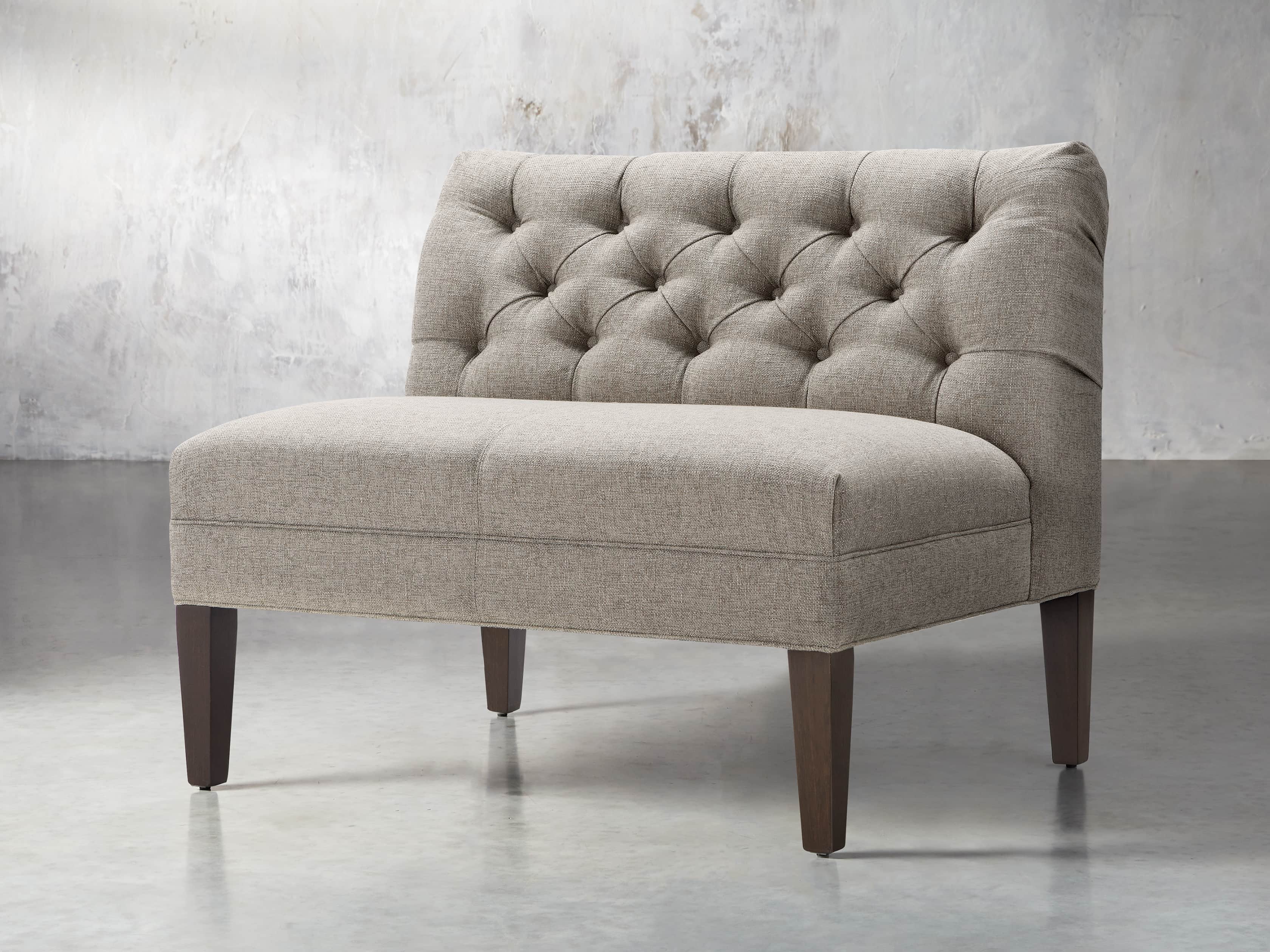 Eaton Upholstered 41" Tufted Bench, slide 4 of 7
