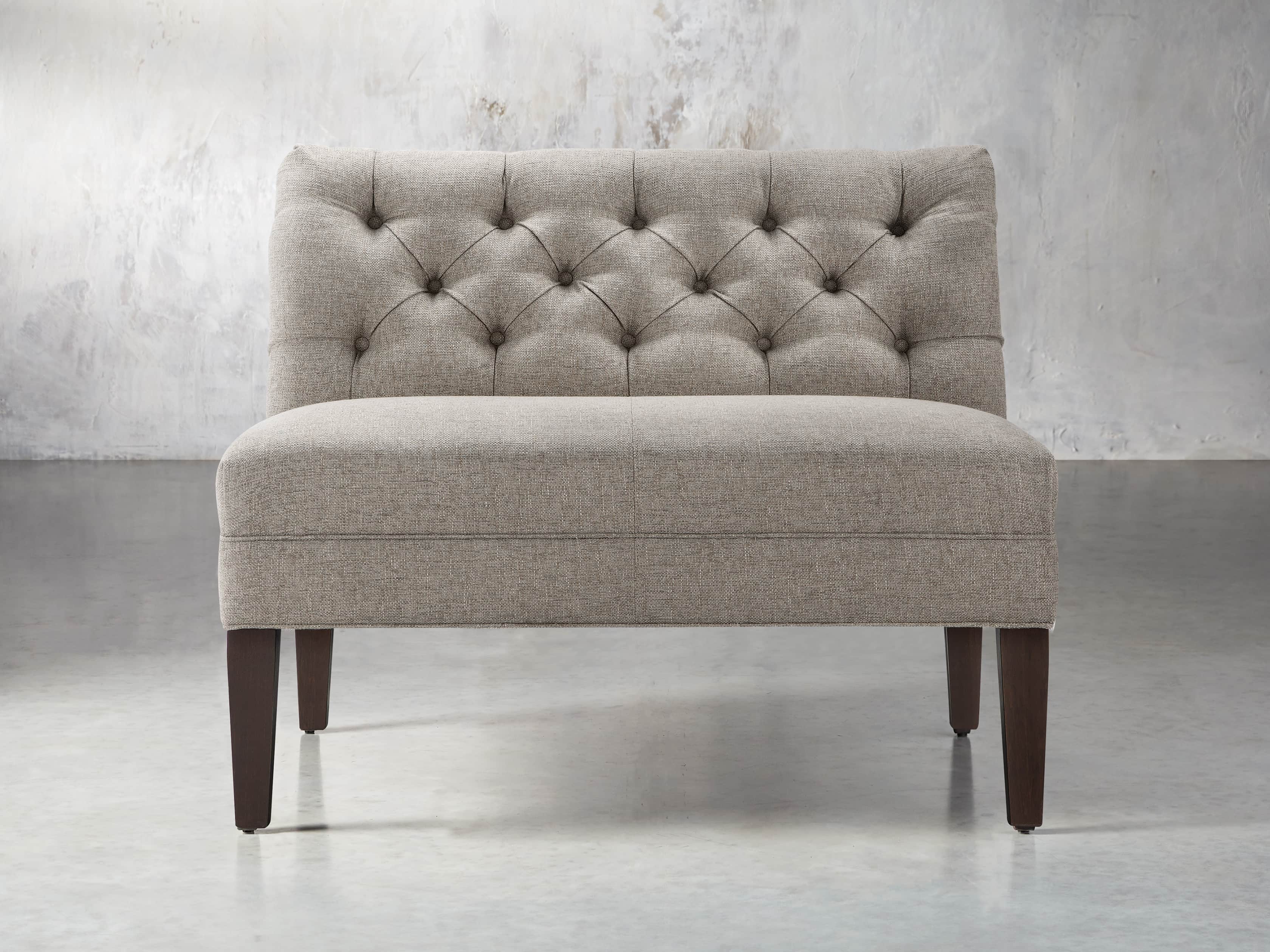 Eaton Upholstered 41" Tufted Bench, slide 2 of 7