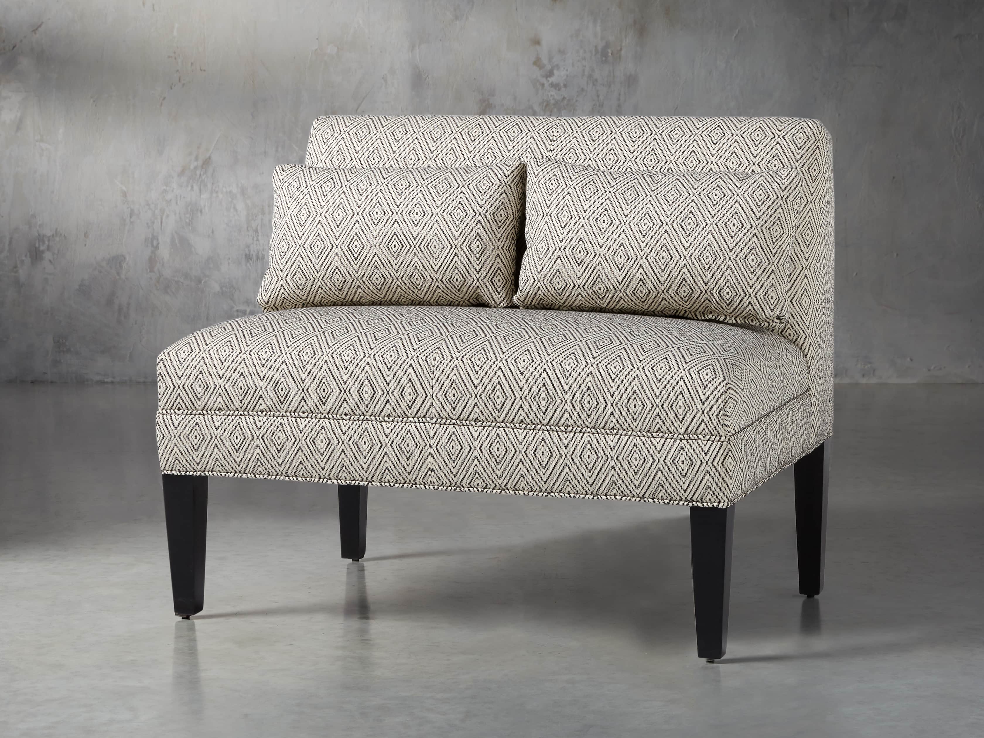 Eaton Upholstered 41" Non-Tufted Bench in Davos Night, slide 1 of 4