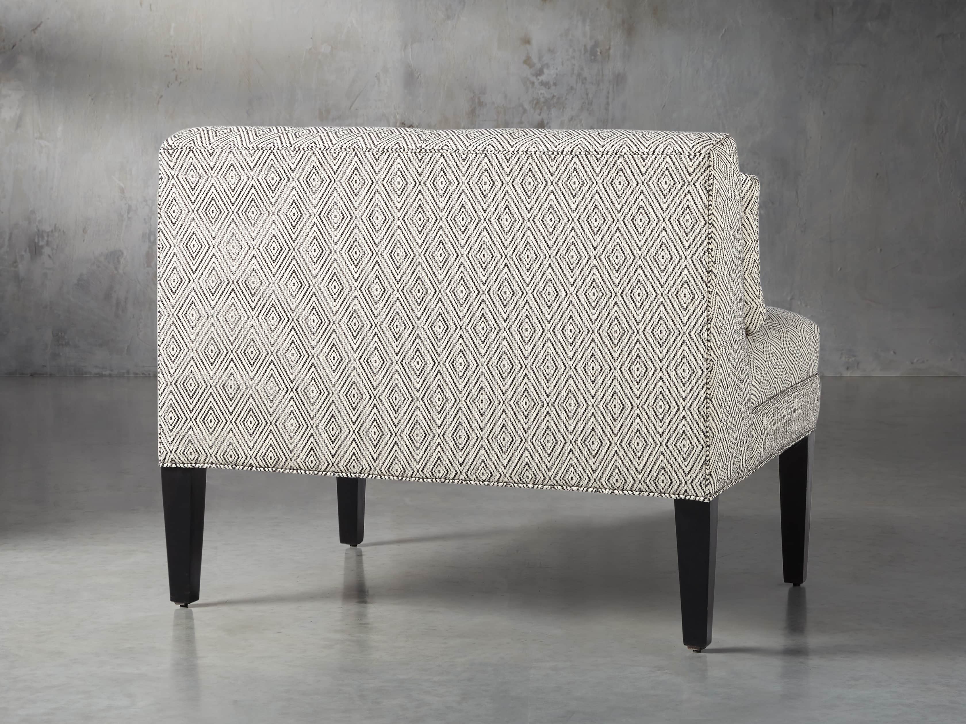 Eaton Upholstered 41" Non-Tufted Bench in Davos Night, slide 3 of 4