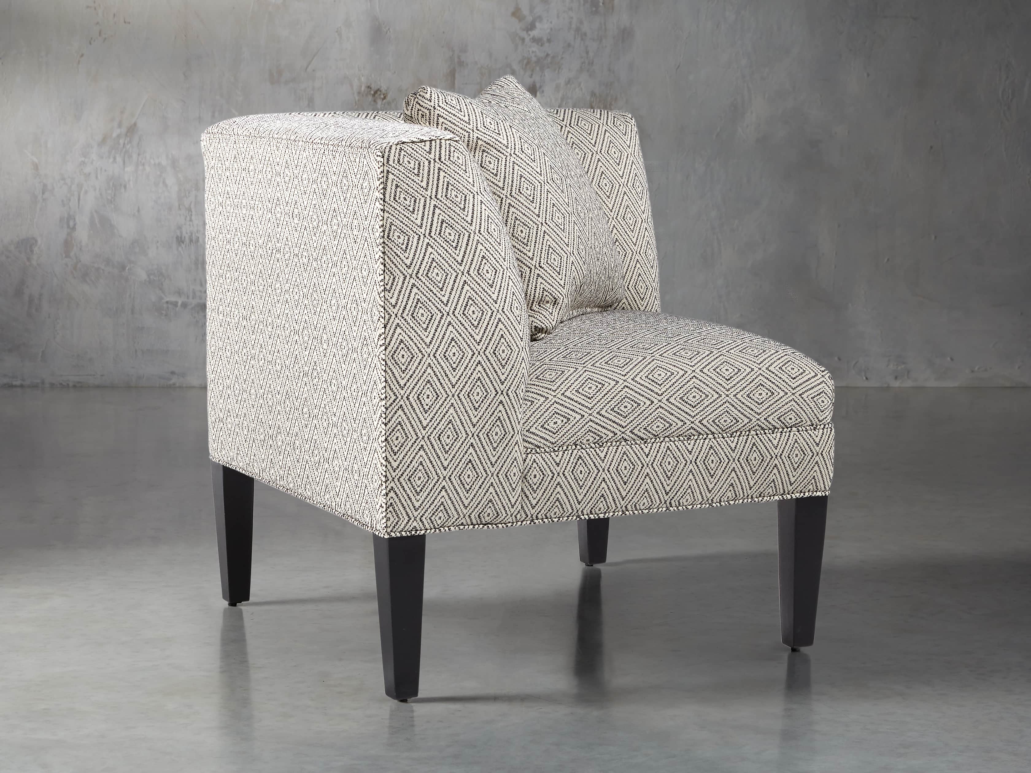 Eaton Upholstered 32" Non-Tufted Corner in Davos Night, slide 3 of 6