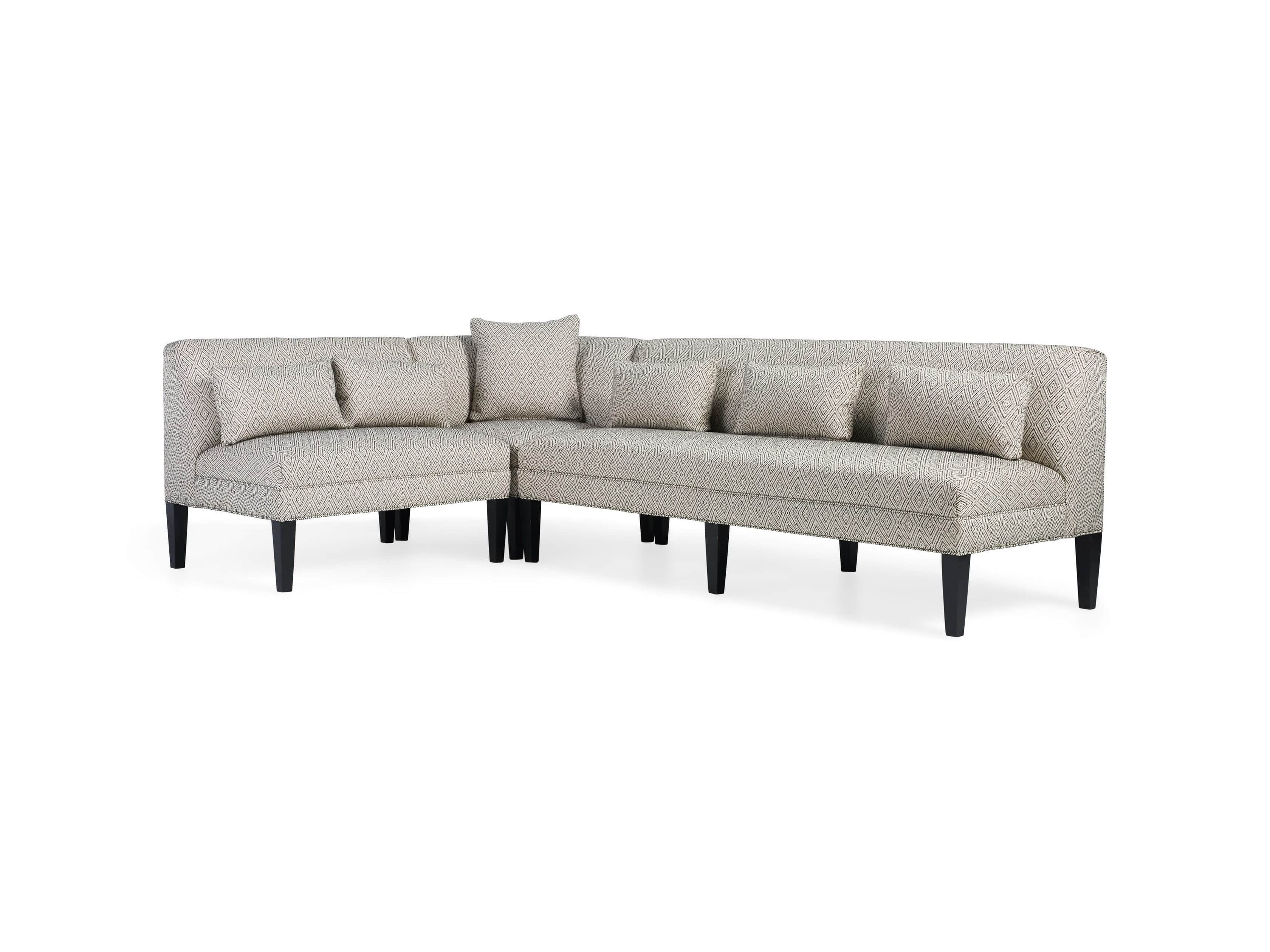 Eaton Upholstered 109" Non-Tufted Banquette in Davos Night, slide 4 of 4