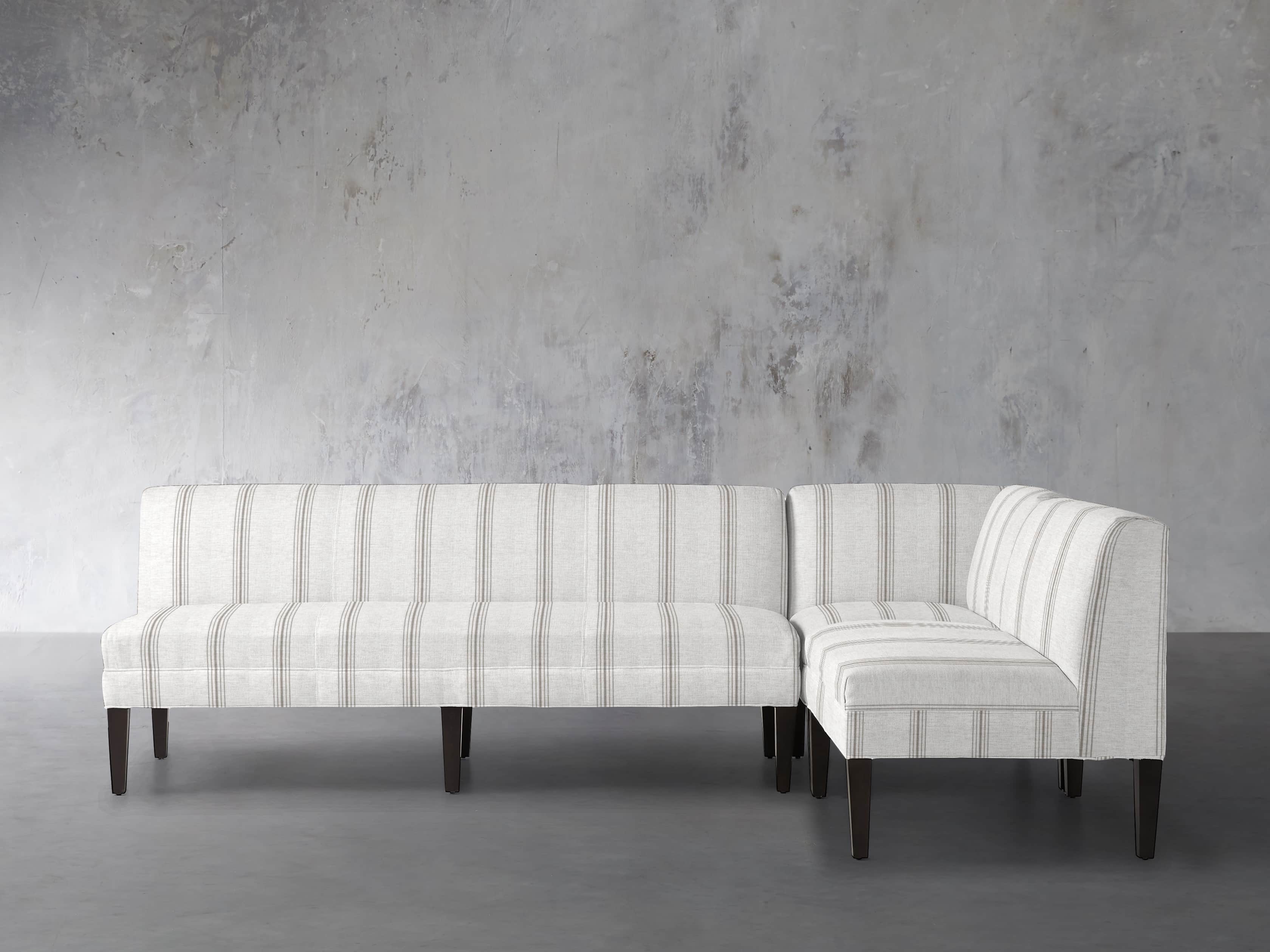 Eaton NonTufted Banquette without Pillows Arhaus