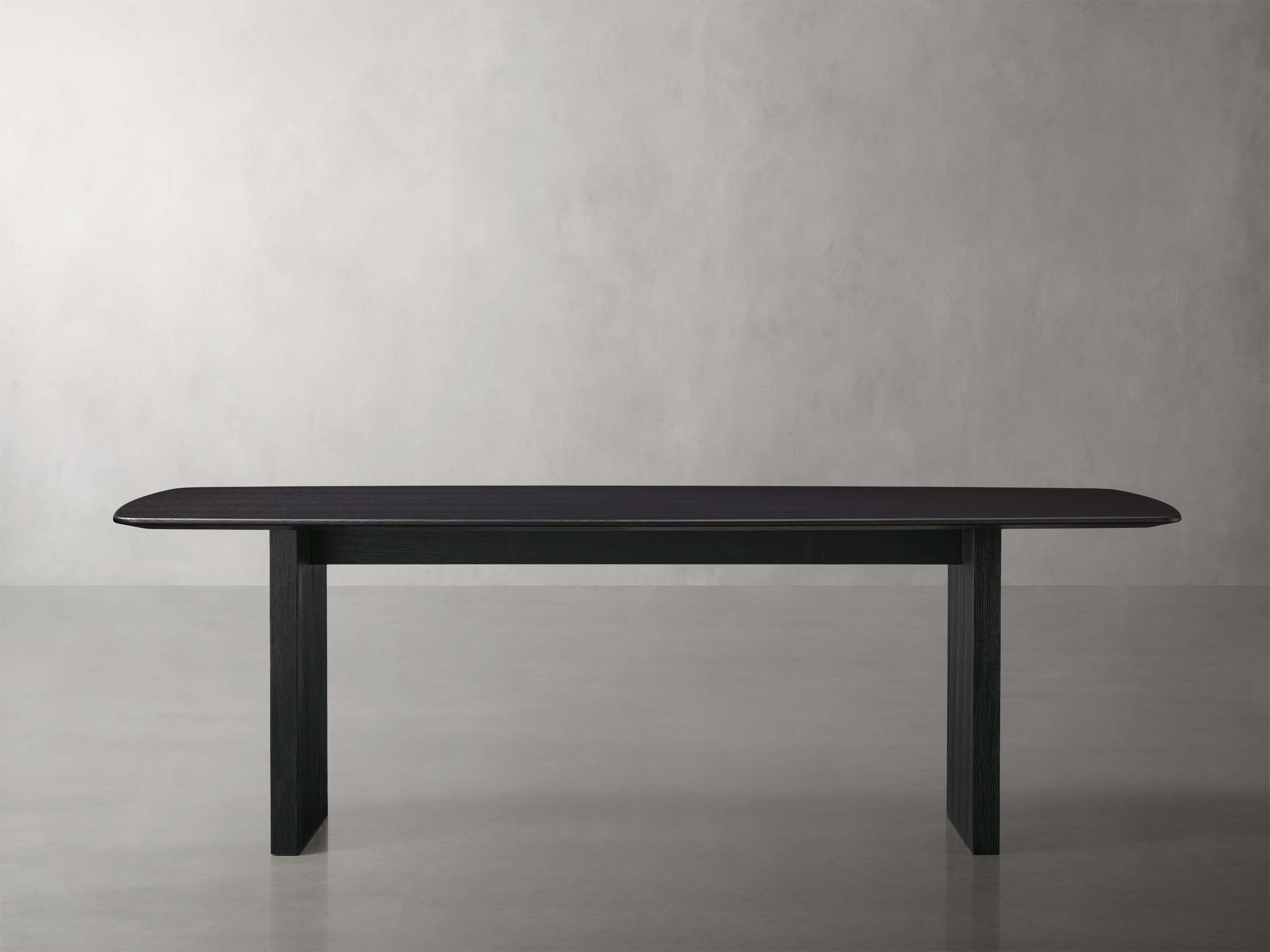 Saint Germain Wood Top Dining Table with Wood Clement Base