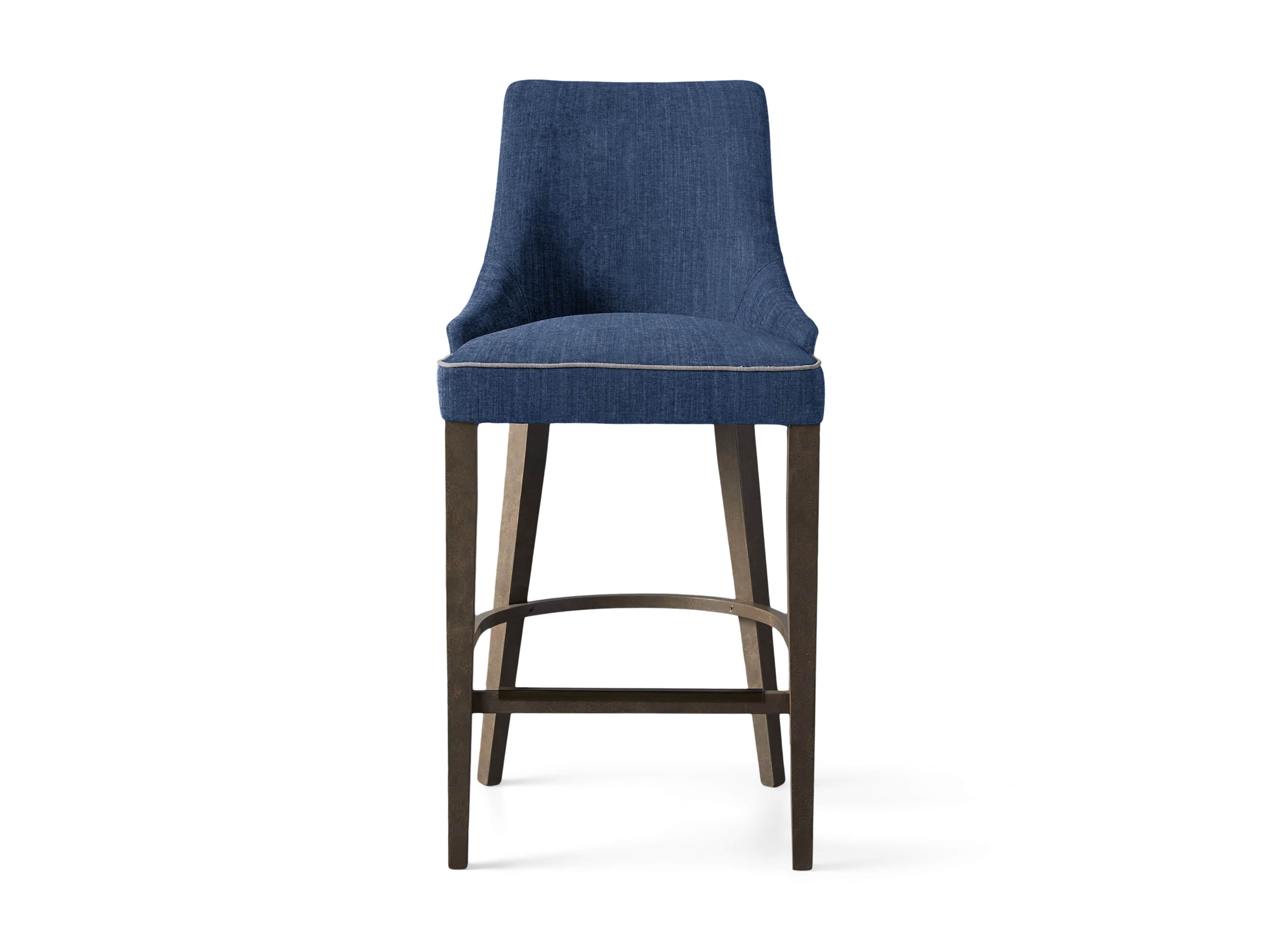 Elisa Barstool in Indaco Blue, slide 2 of 2