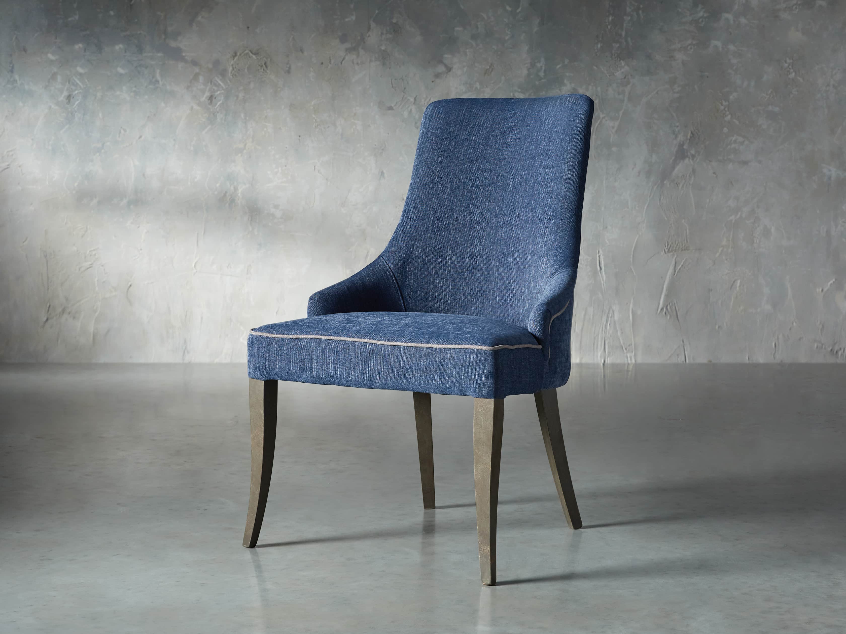 Elisa Dining Chair in Indaco Blue, slide 2 of 7