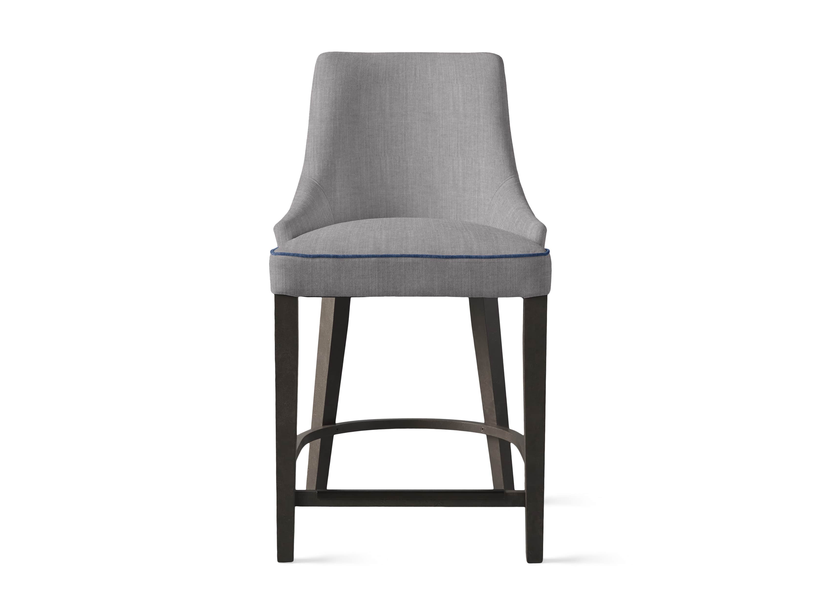 Elisa Counter Stool in Carbone Fog, slide 2 of 2