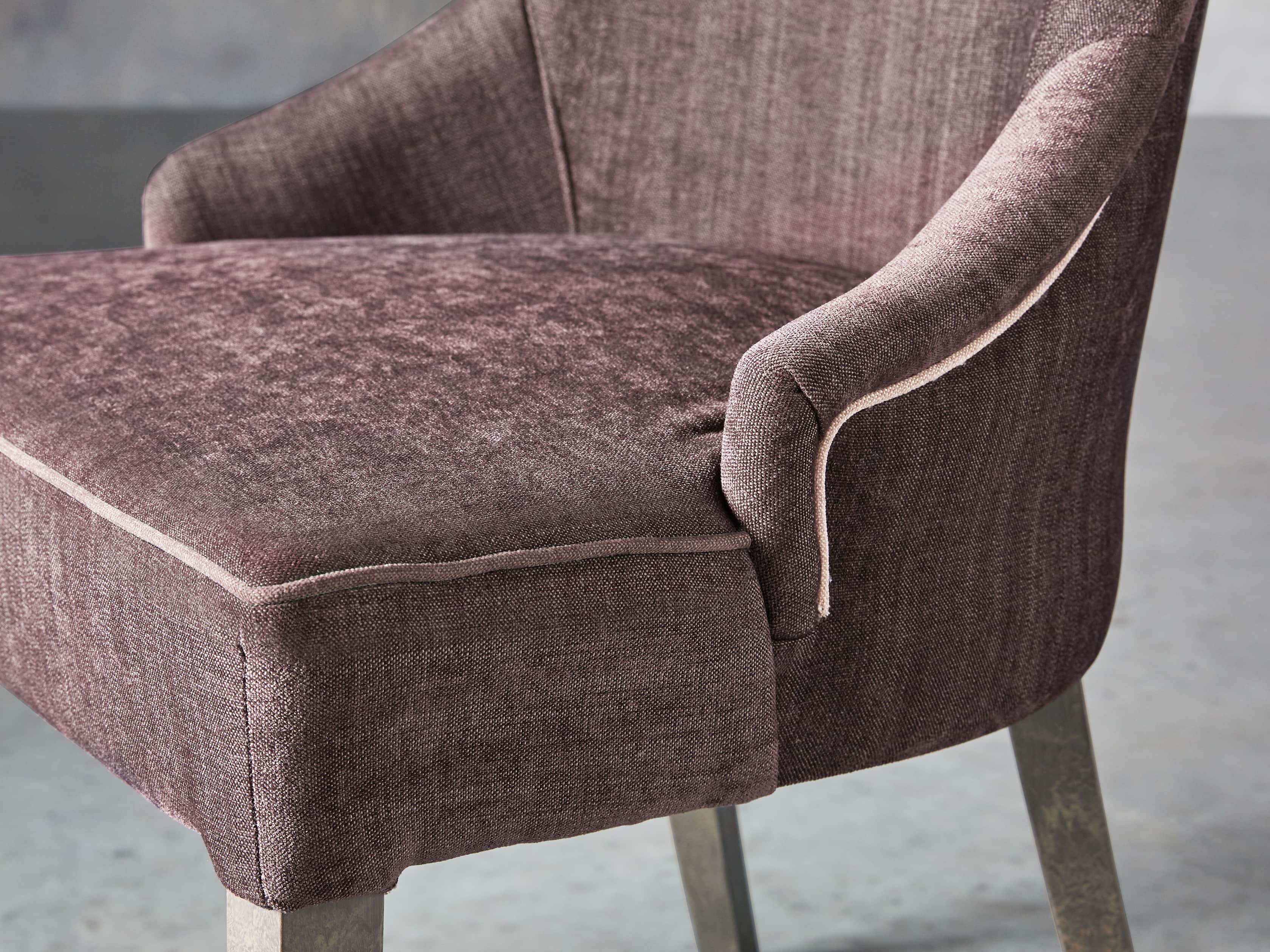 Elisa 24" Dining Chair in Viola Plum
