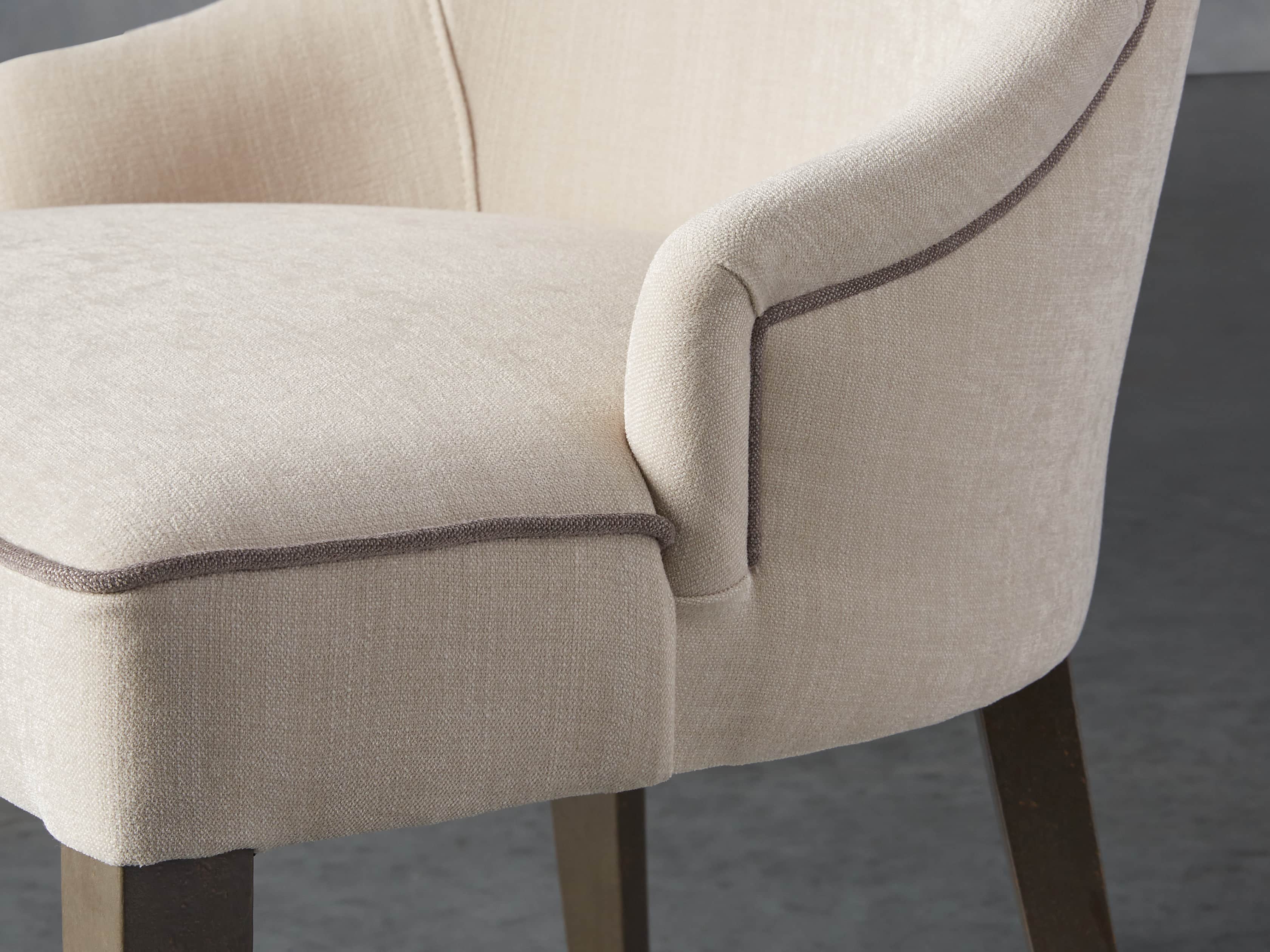 Elisa Dining Chair in Crema Sand, slide 5 of 8