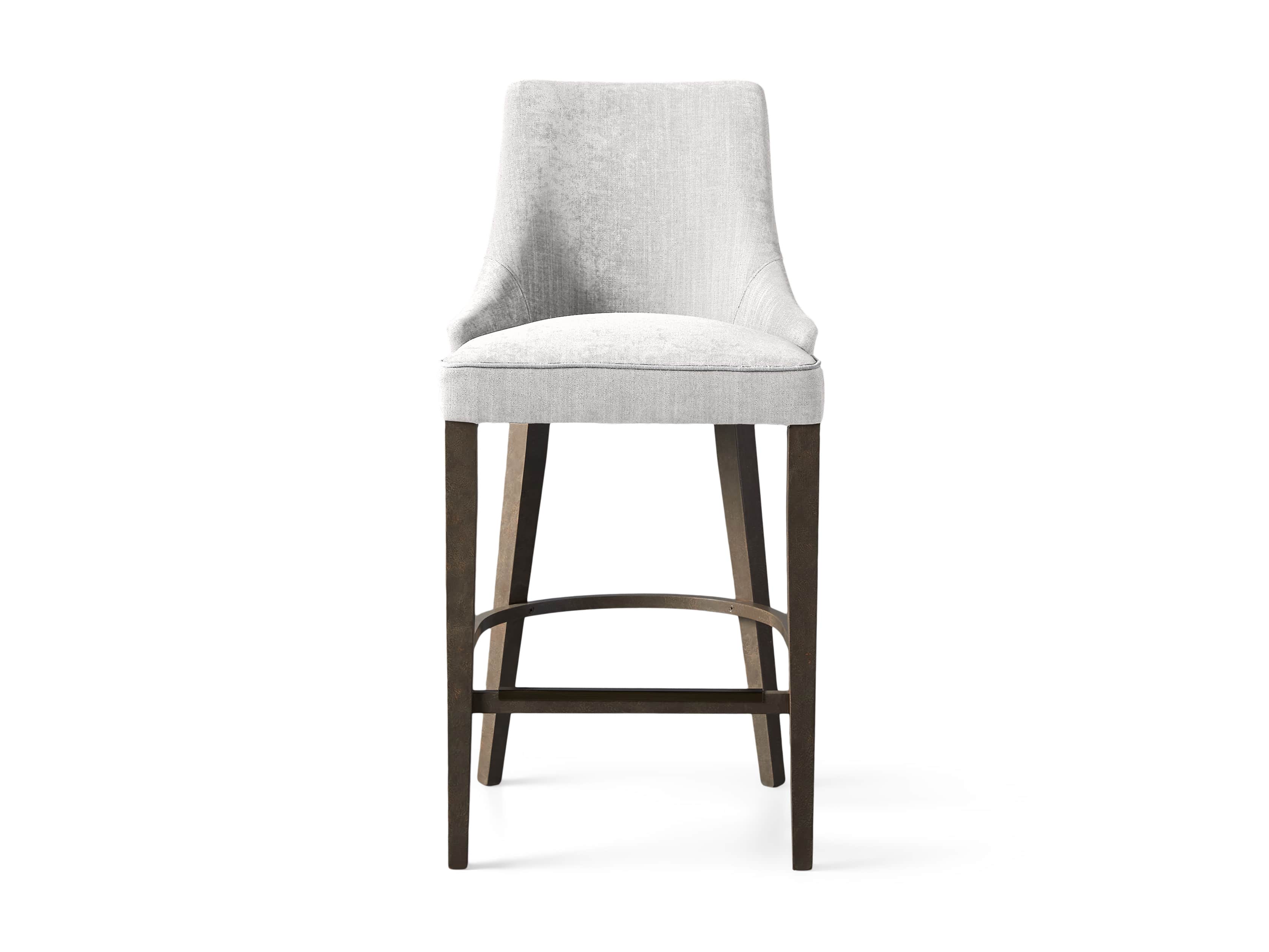 Elisa Barstool in Leggera Snow, slide 2 of 2