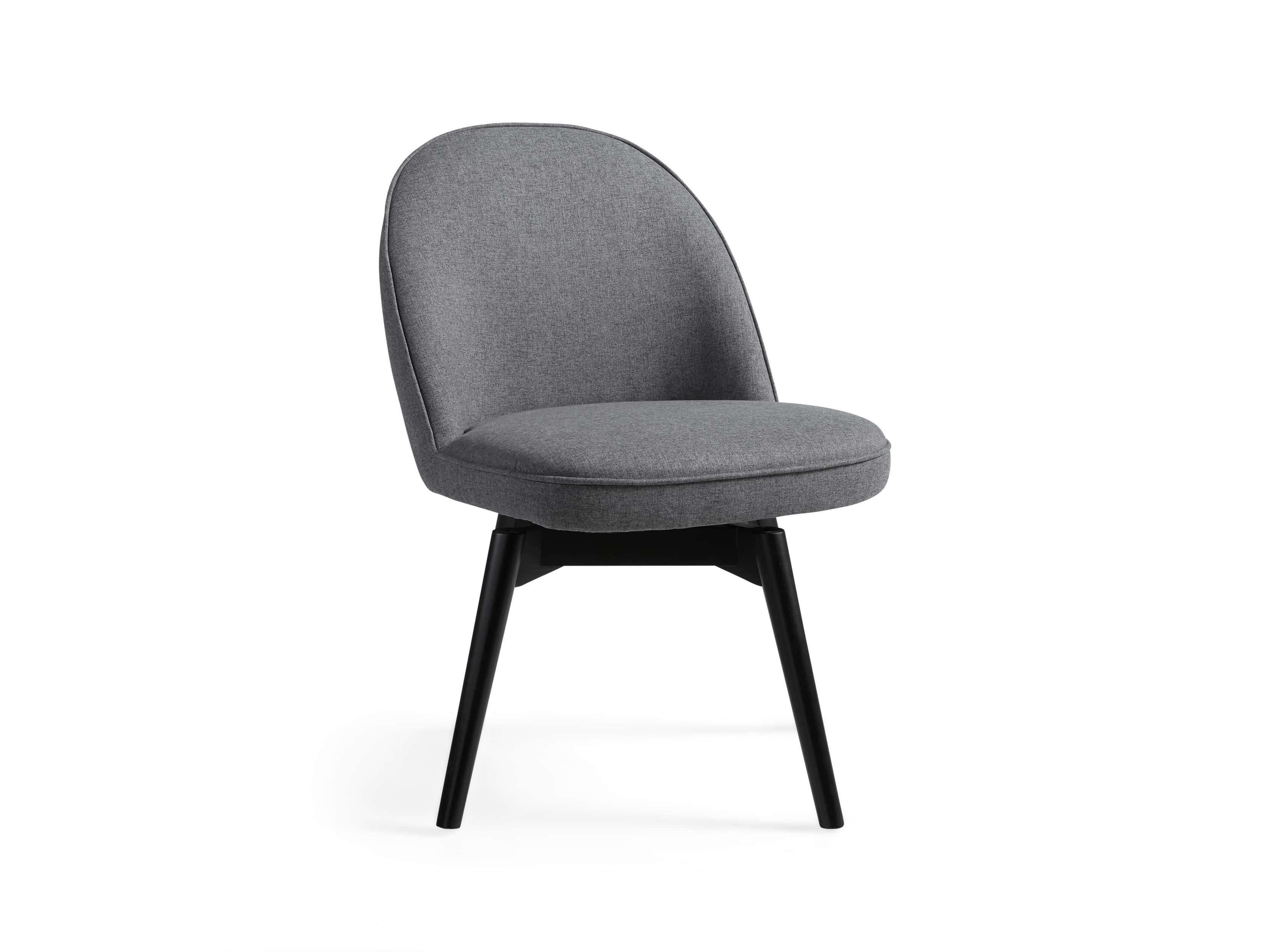 Emily Upholstered 21" Swivel Side Chair