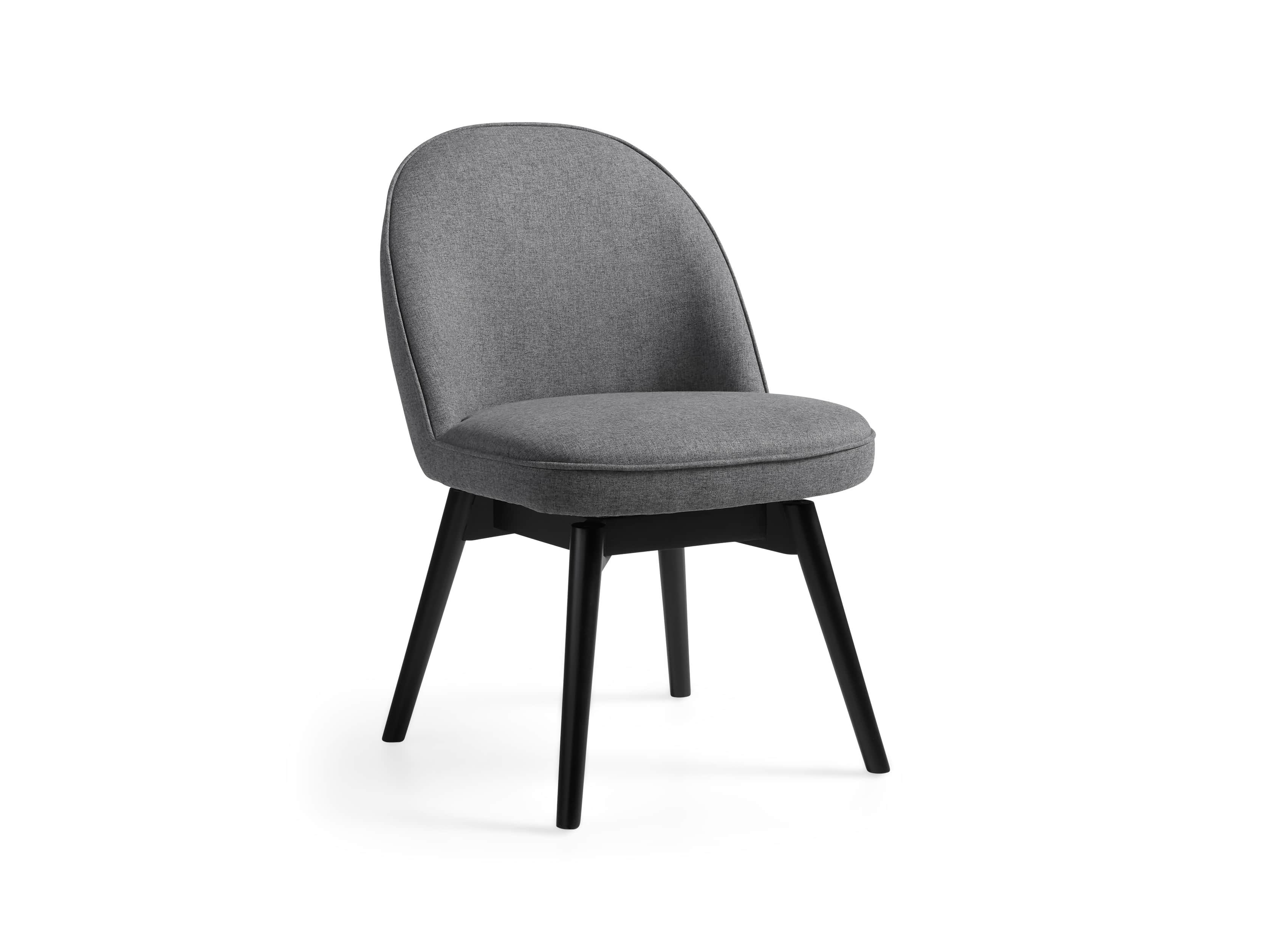 Emily Upholstered 21" Swivel Side Chair