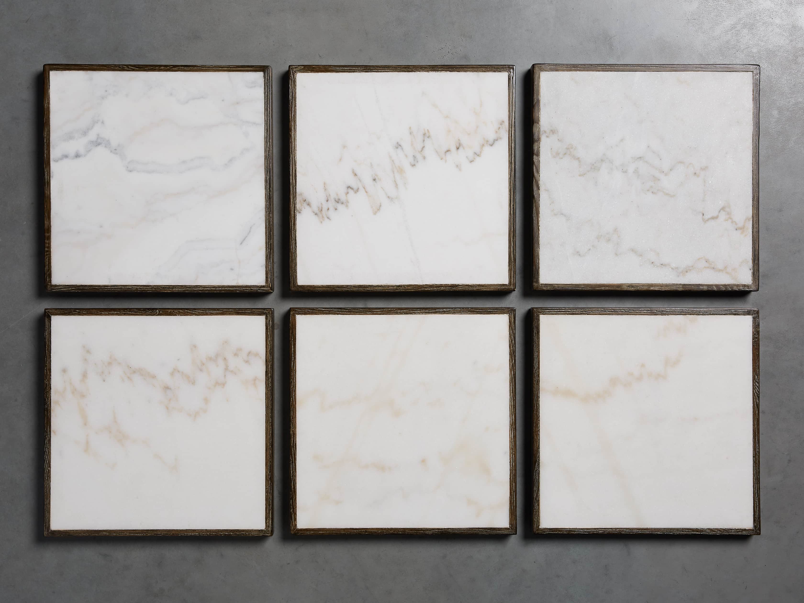 Enzo 28" Round White Marble Bar Table, slide 10 of 10