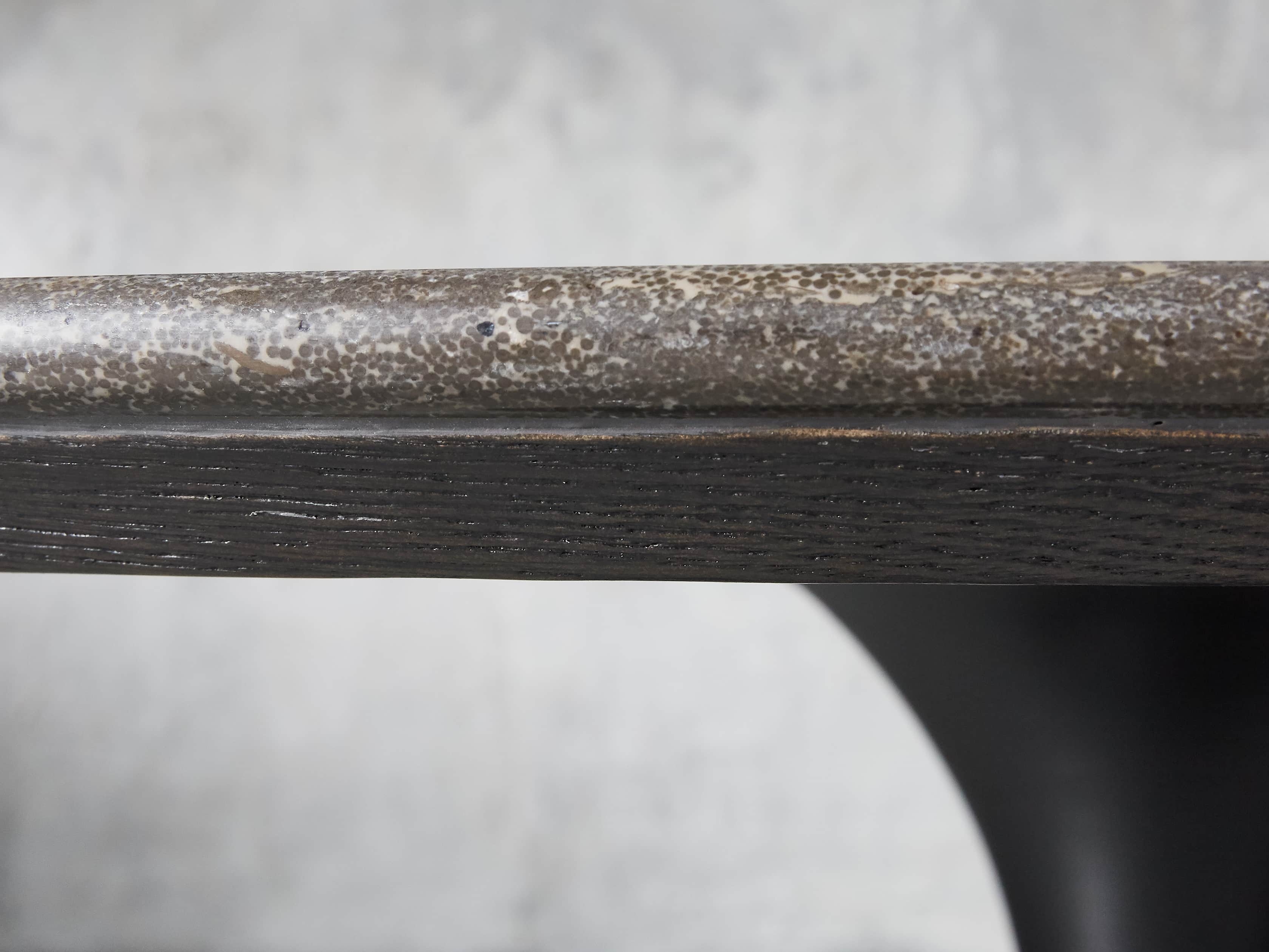 Enzo 39" Round Bluestone Dining Table