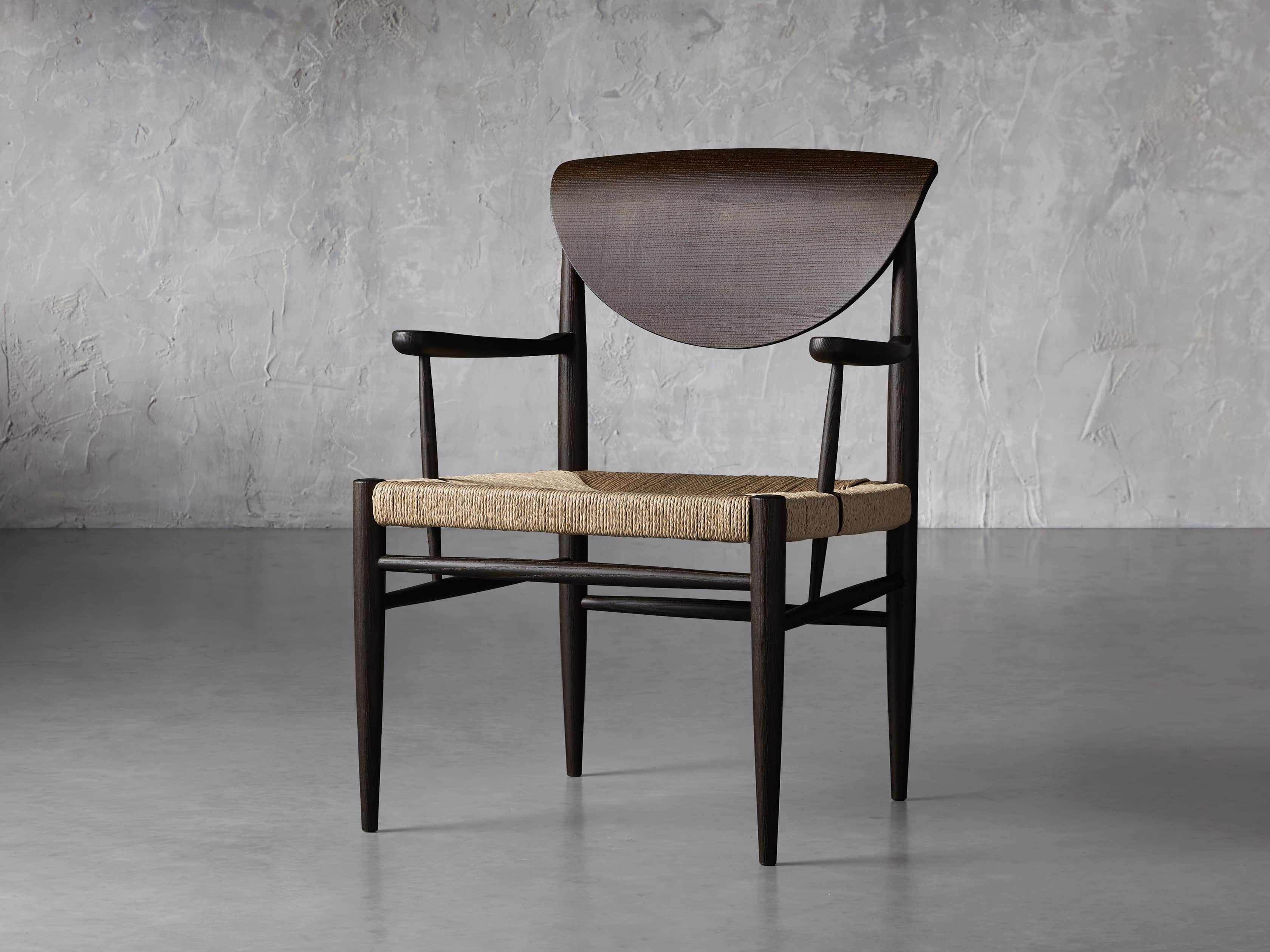 Evie 21" Dining Arm Chair, slide 3 of 9