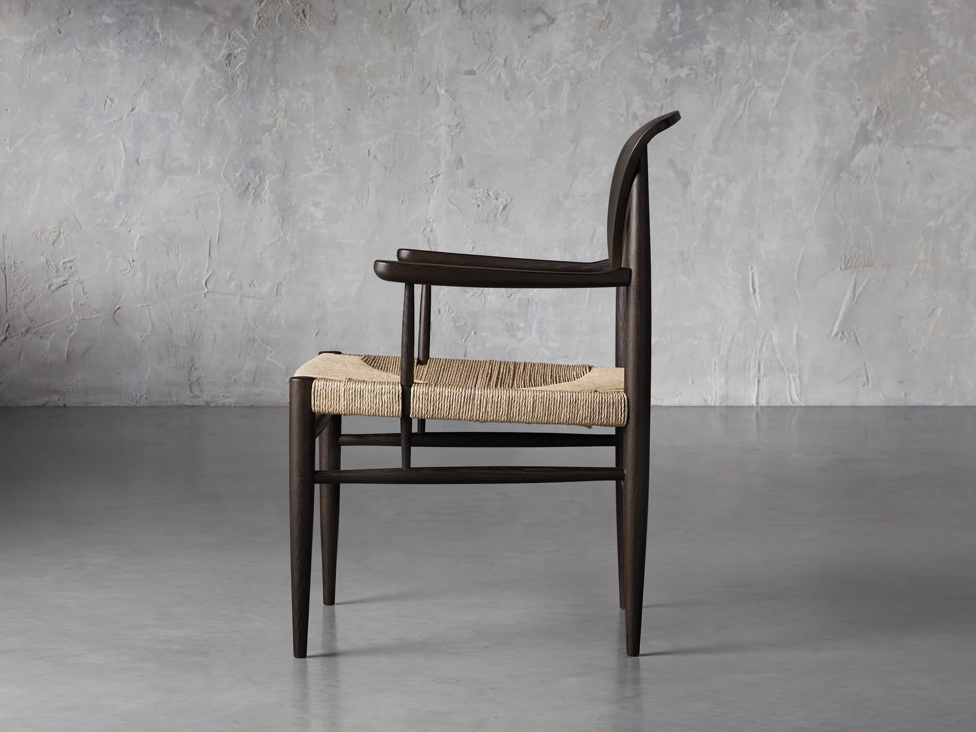Evie 21" Dining Arm Chair, slide 4 of 9
