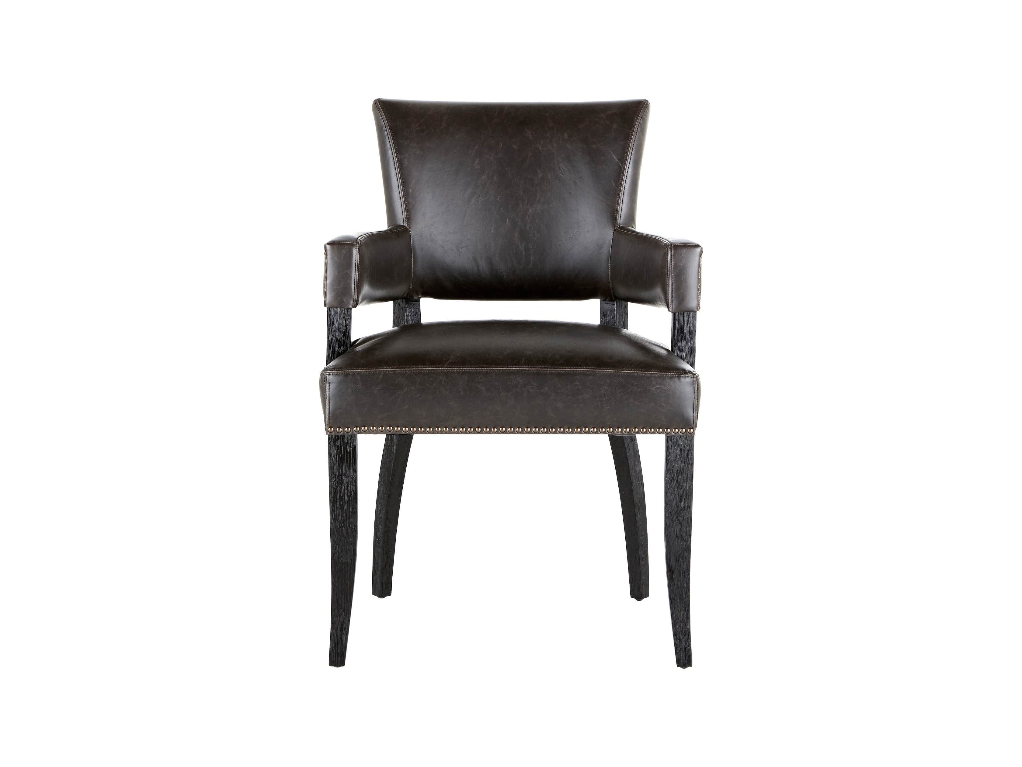 faux leather dining chairs
