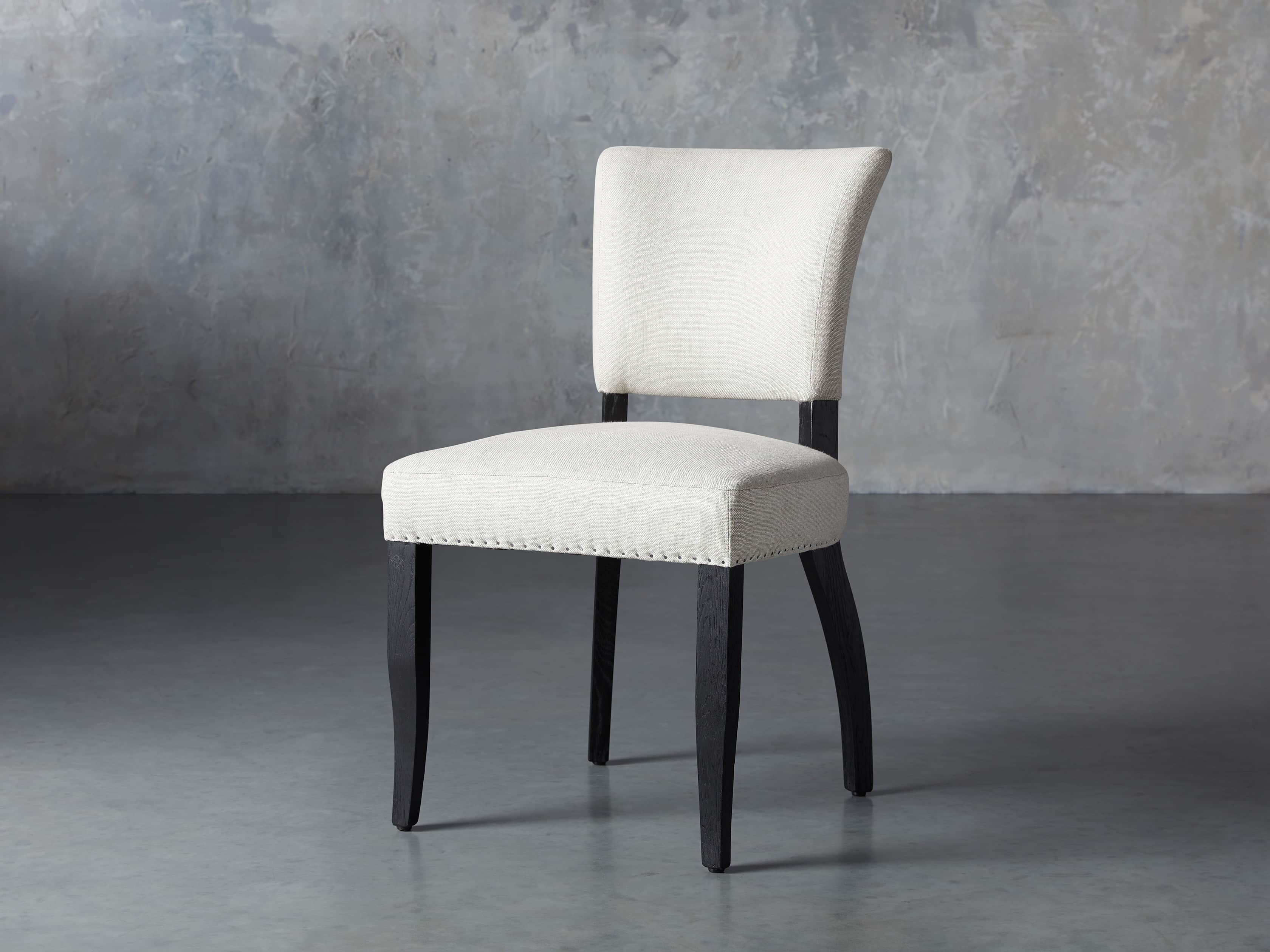 Fallyn Dining Side Chair in Linen Natural Arhaus