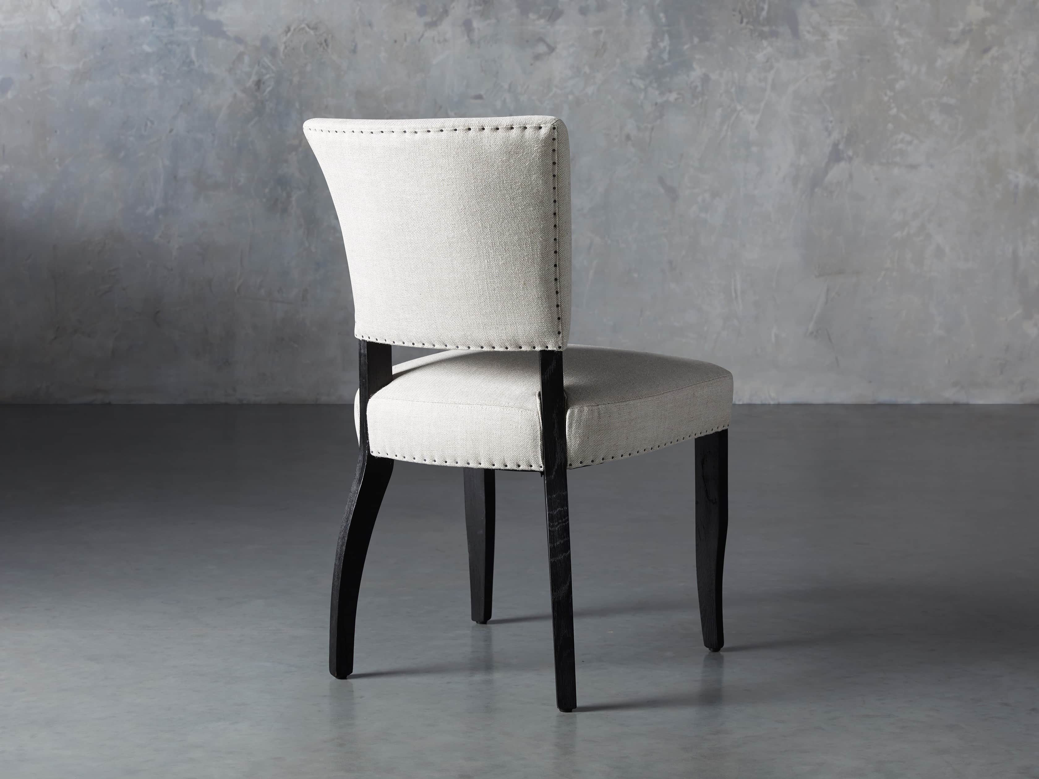 Fallyn Dining Side Chair in Linen Natural | Arhaus