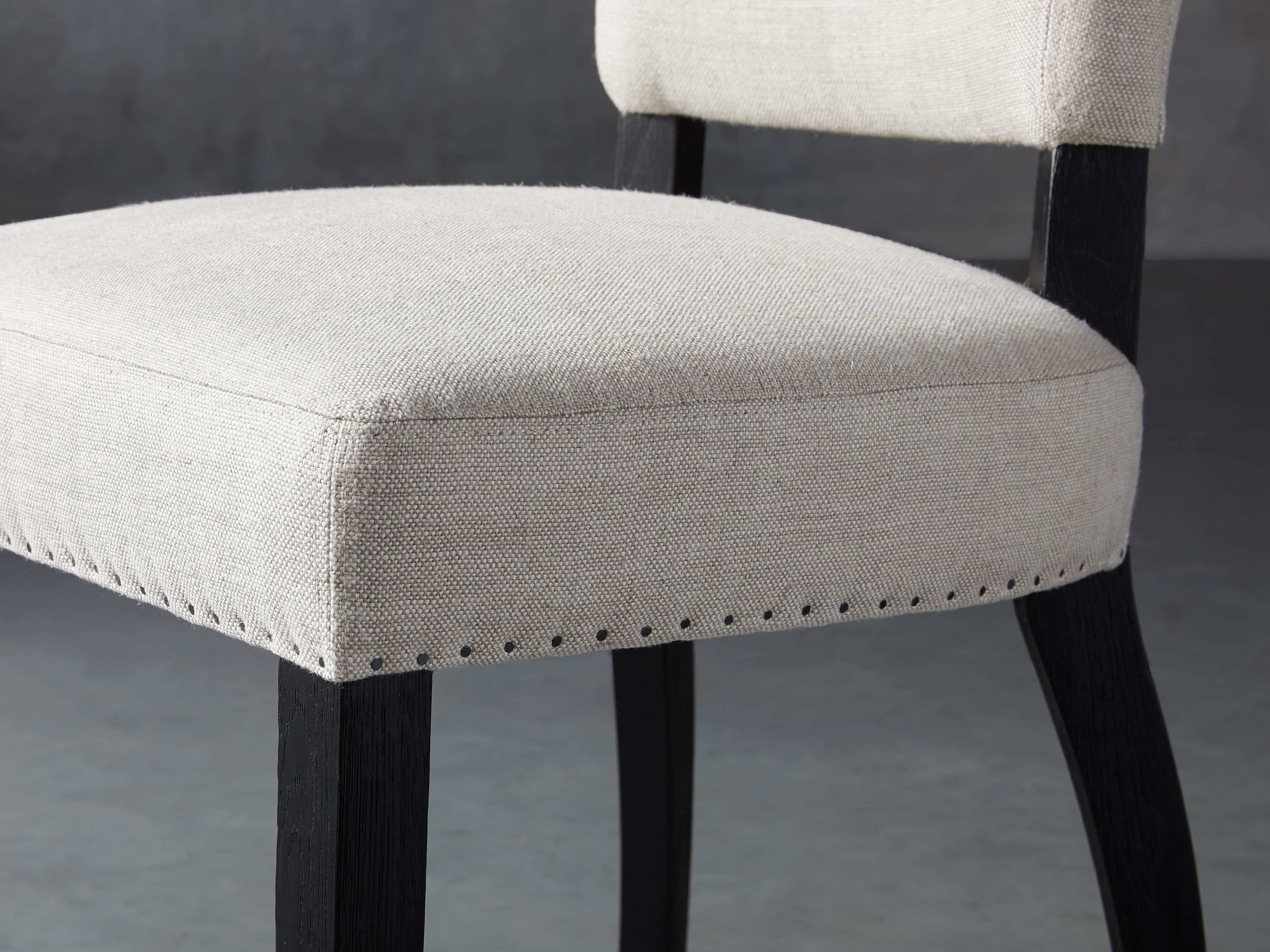 Fallyn Dining Side Chair in Linen Natural Arhaus