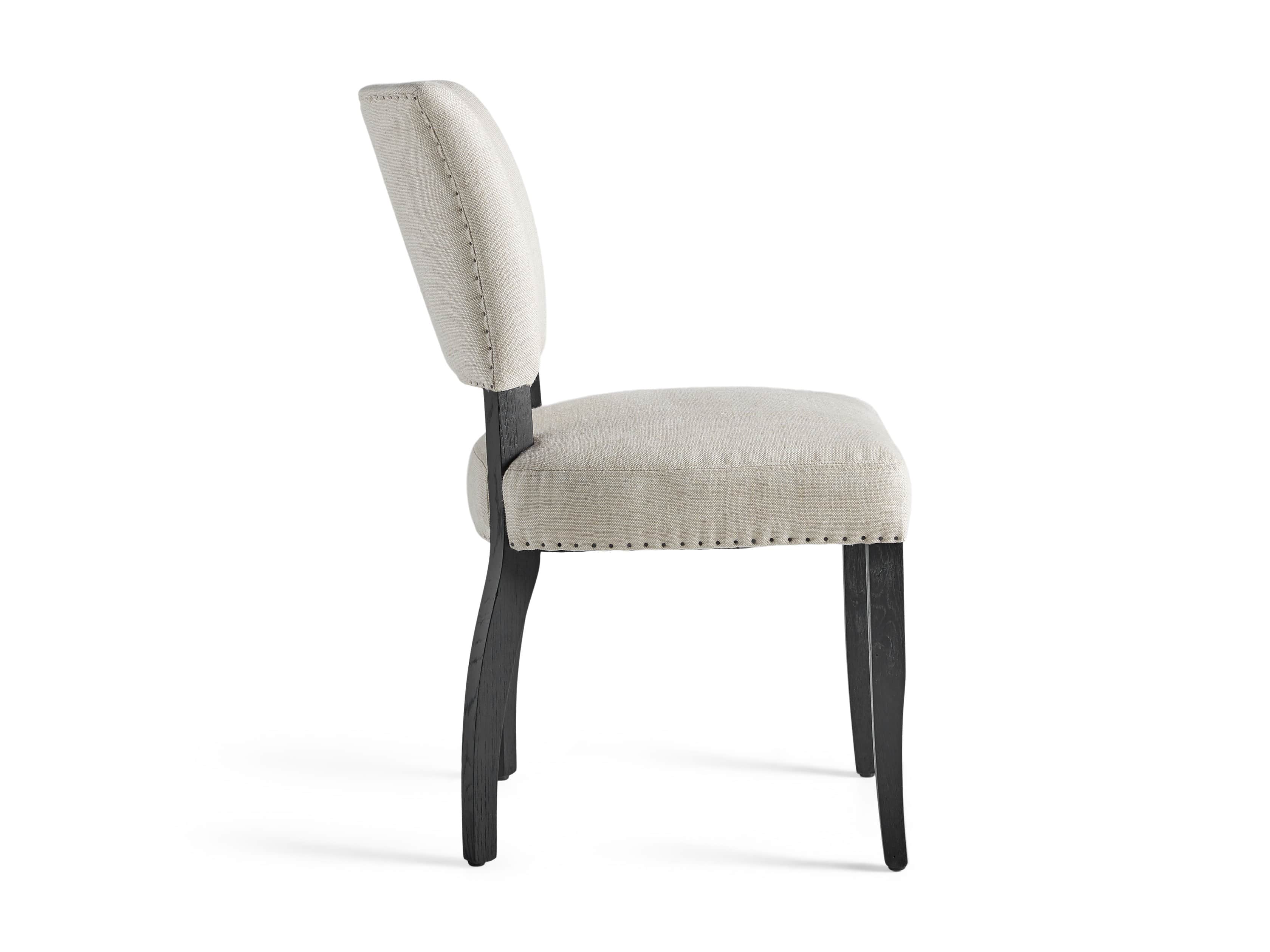 Fallyn Dining Side Chair in Linen Natural Arhaus